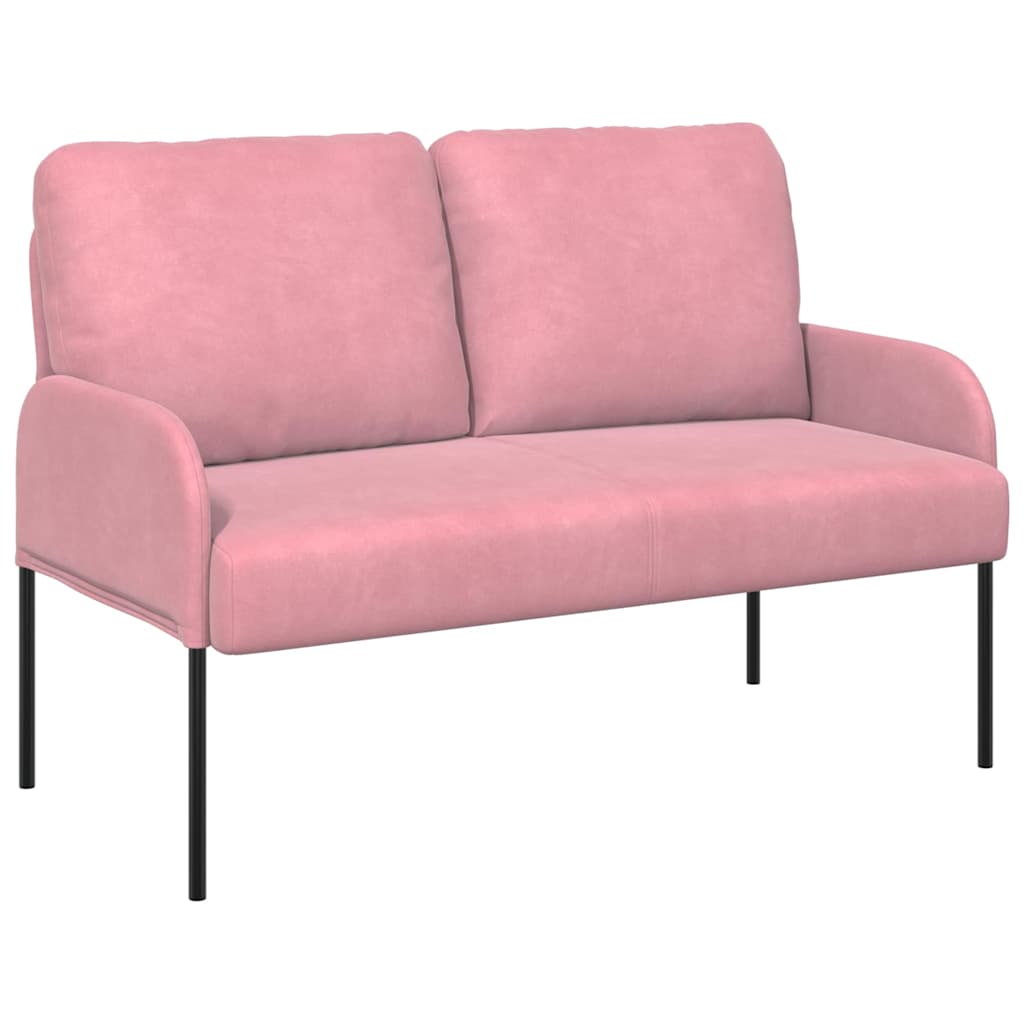 Banken met kussen 110cm Roze Multiplex – afbeelding 2
