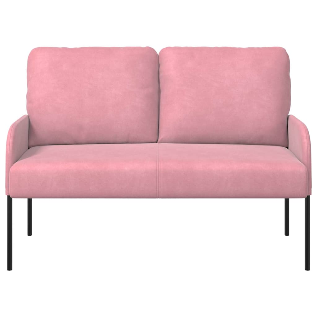 Banken met kussen 110cm Roze Multiplex – afbeelding 4
