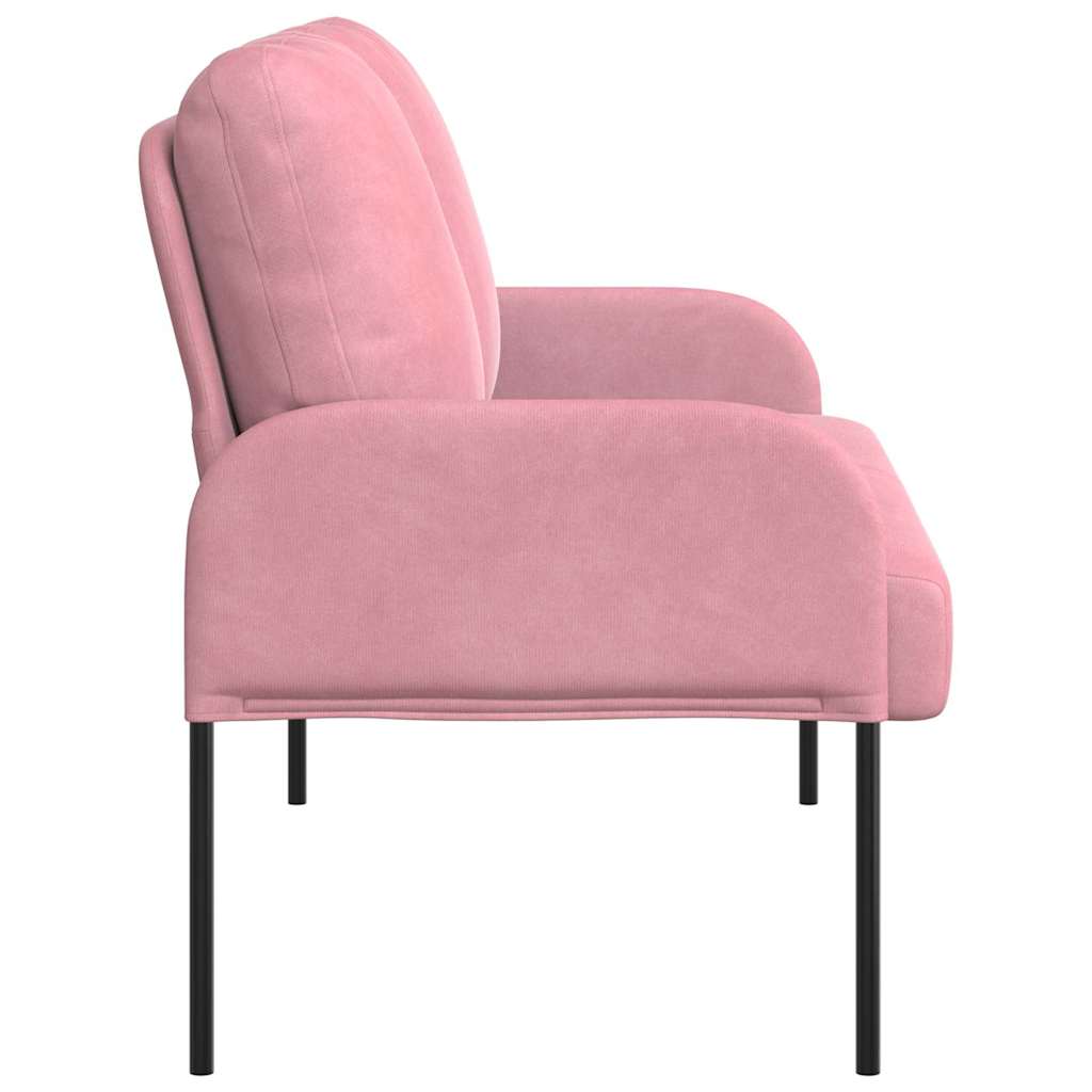 Banken met kussen 110cm Roze Multiplex – afbeelding 5