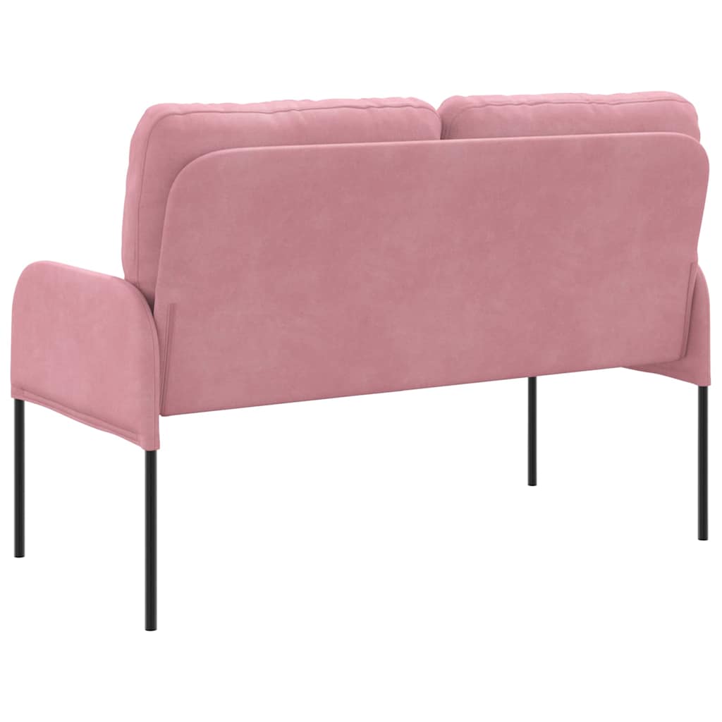 Banken met kussen 110cm Roze Multiplex – afbeelding 6