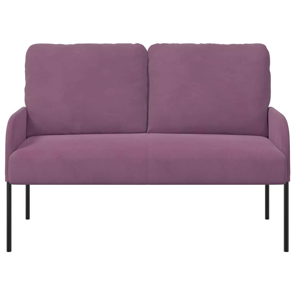 Banken met kussen 110cm Paars Multiplex – afbeelding 4