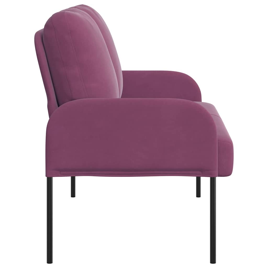 Banken met kussen 110cm Paars Multiplex – afbeelding 5