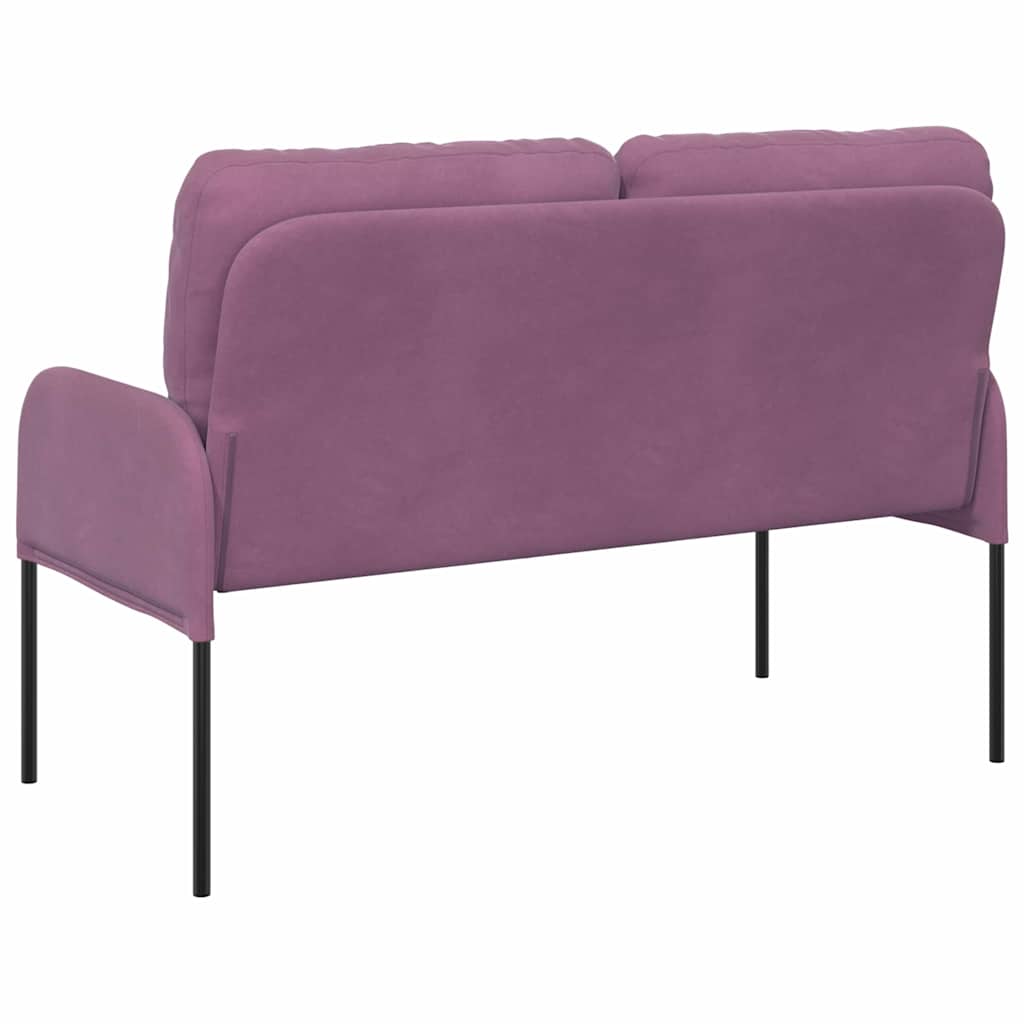 Banken met kussen 110cm Paars Multiplex – afbeelding 6