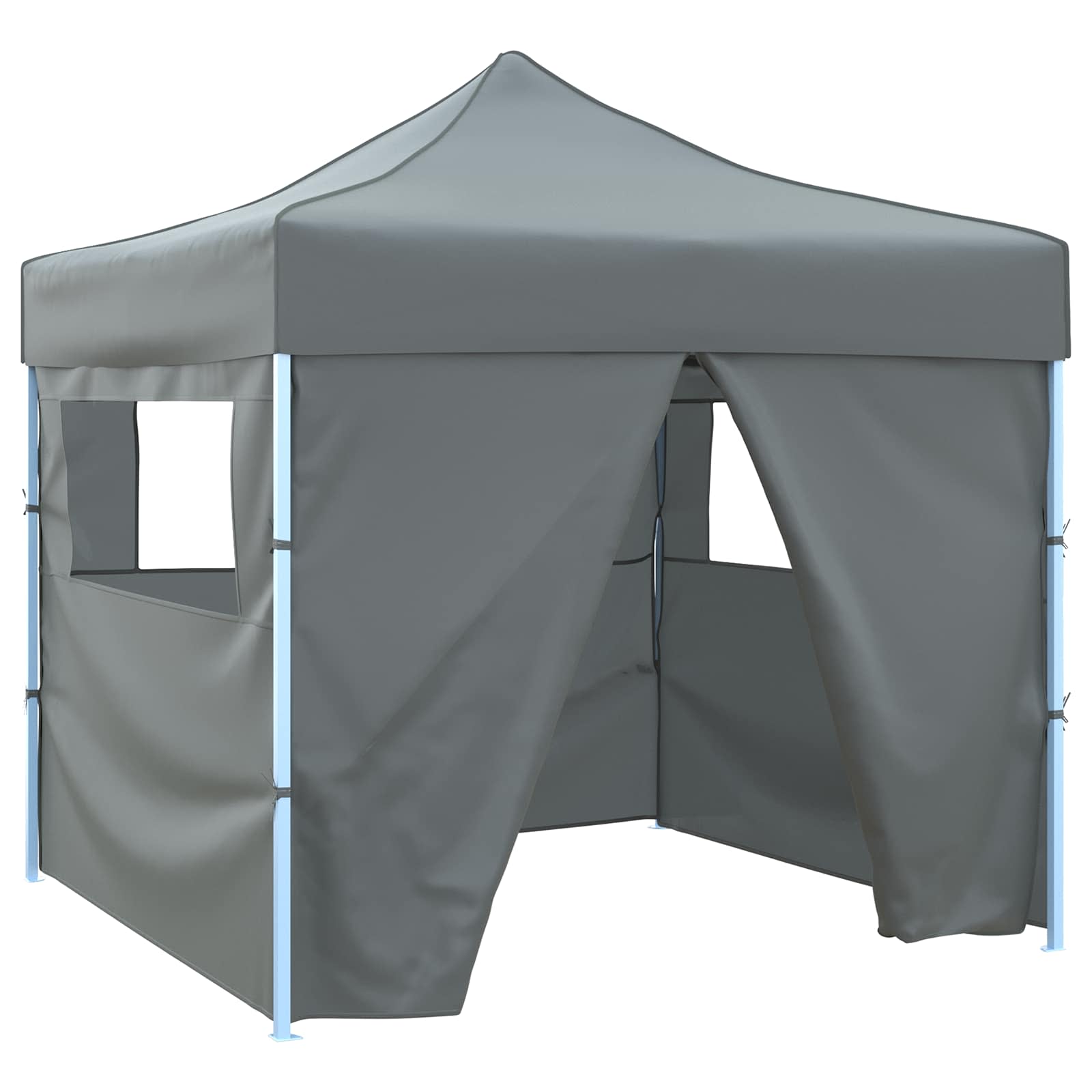 Partytent Antraciet 291 x 291 x 315 cm Oxford Stof – afbeelding 1