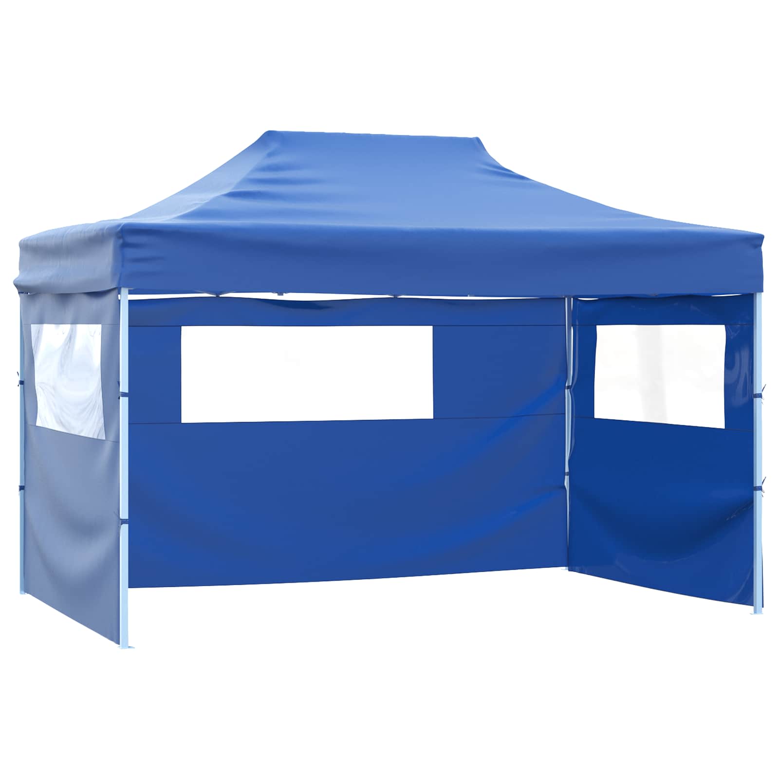 Partytent Blauw 291 x 431 x 315 cm Oxford Stof