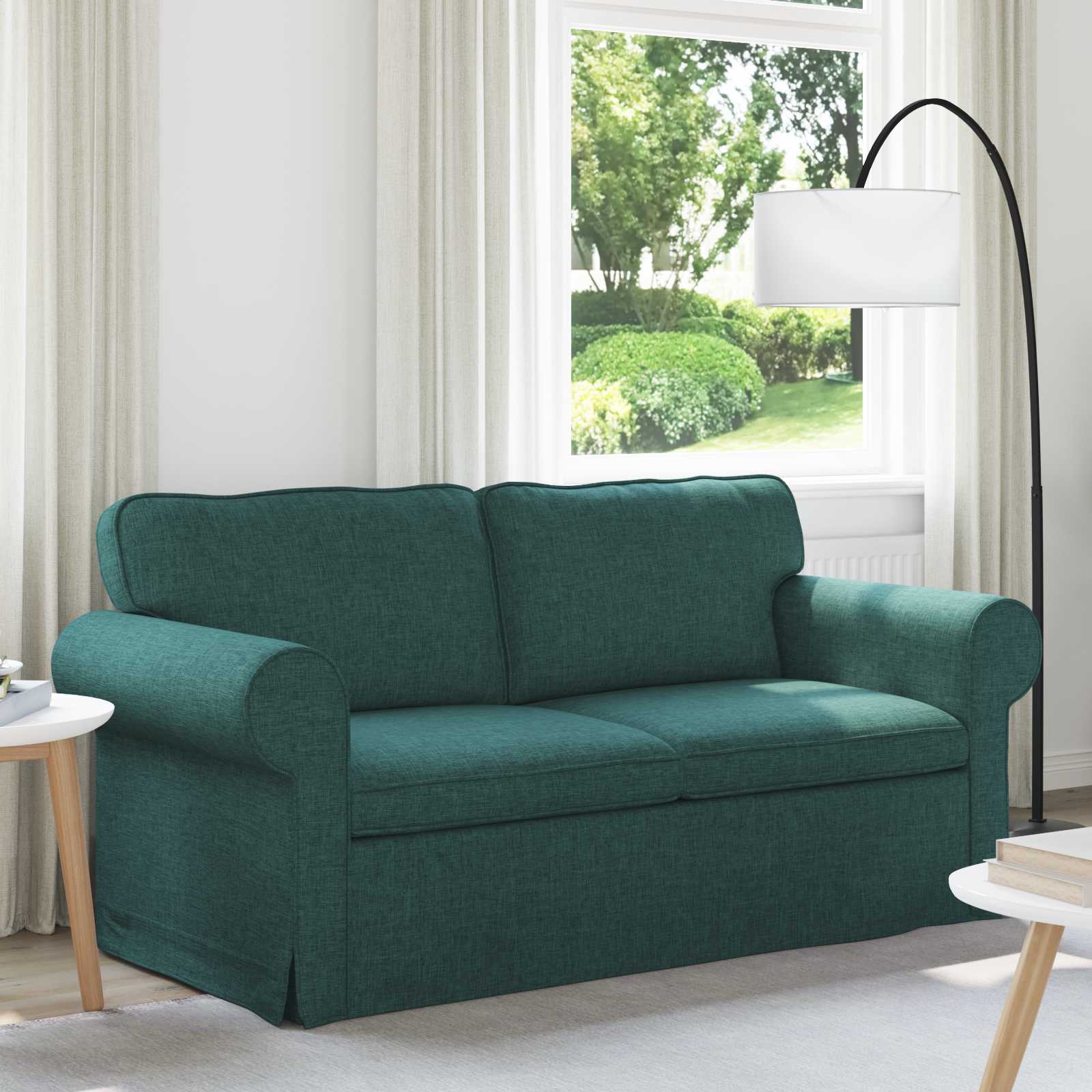 Bank Donkergroen 175 x 82 x 80 cm Stof