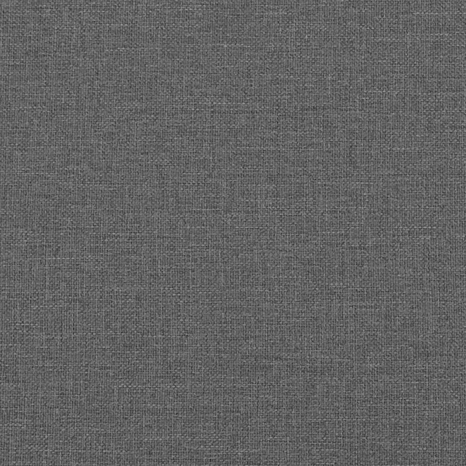 Bank Donkergrijs 245 x 138 x 80 cm Stof – afbeelding 9