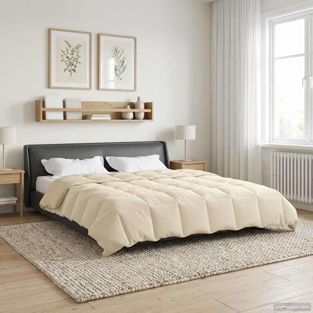 Winter Dekbed Gekwilt Crème 200 x 220 cm Microfiber