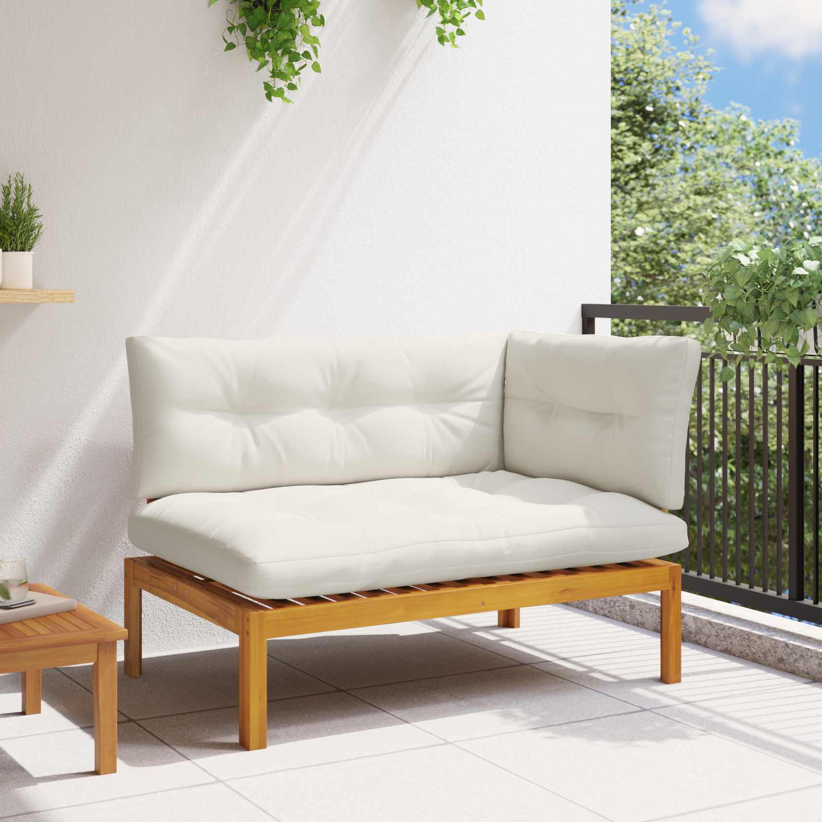 132 x 92 x 82 cm Acaciahout – afbeelding 1