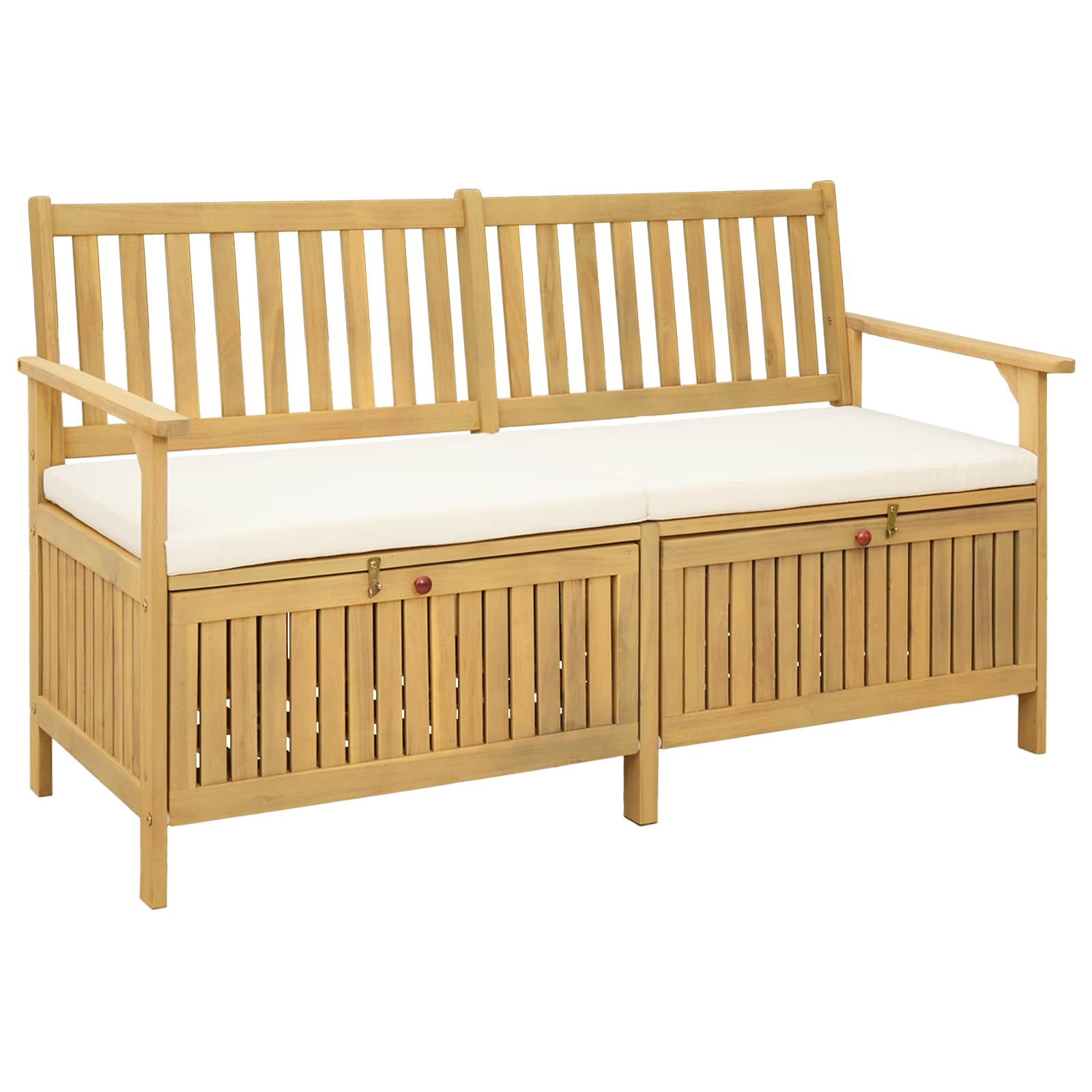 Opslagbank met kussen met opslag met de deur 148 x 63 x 84 cm – afbeelding 1