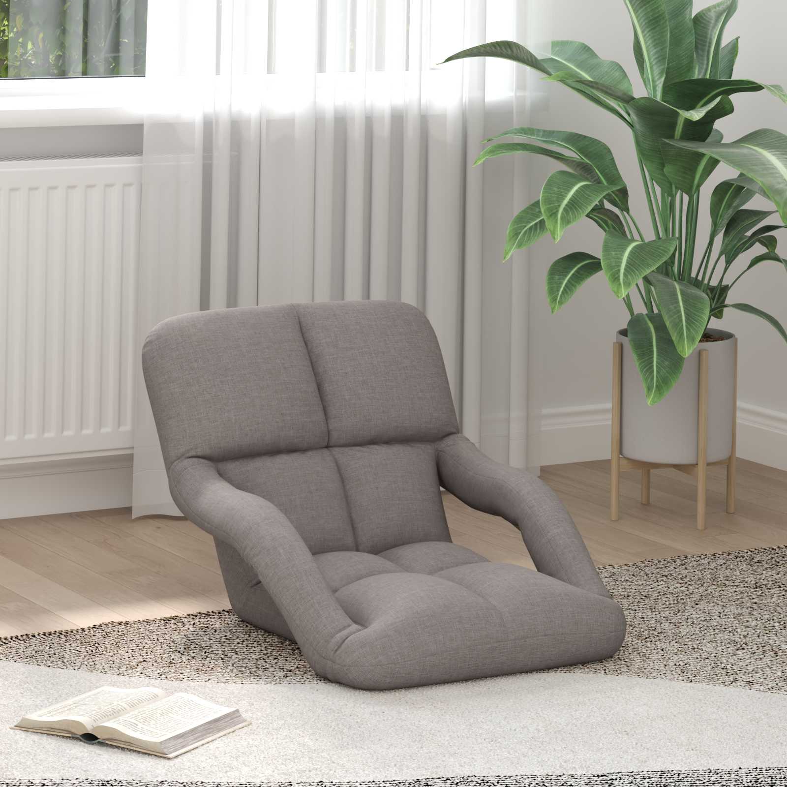 Verstelbare vlo stoelen Taupe 58 x 62 x 58 cm Stof