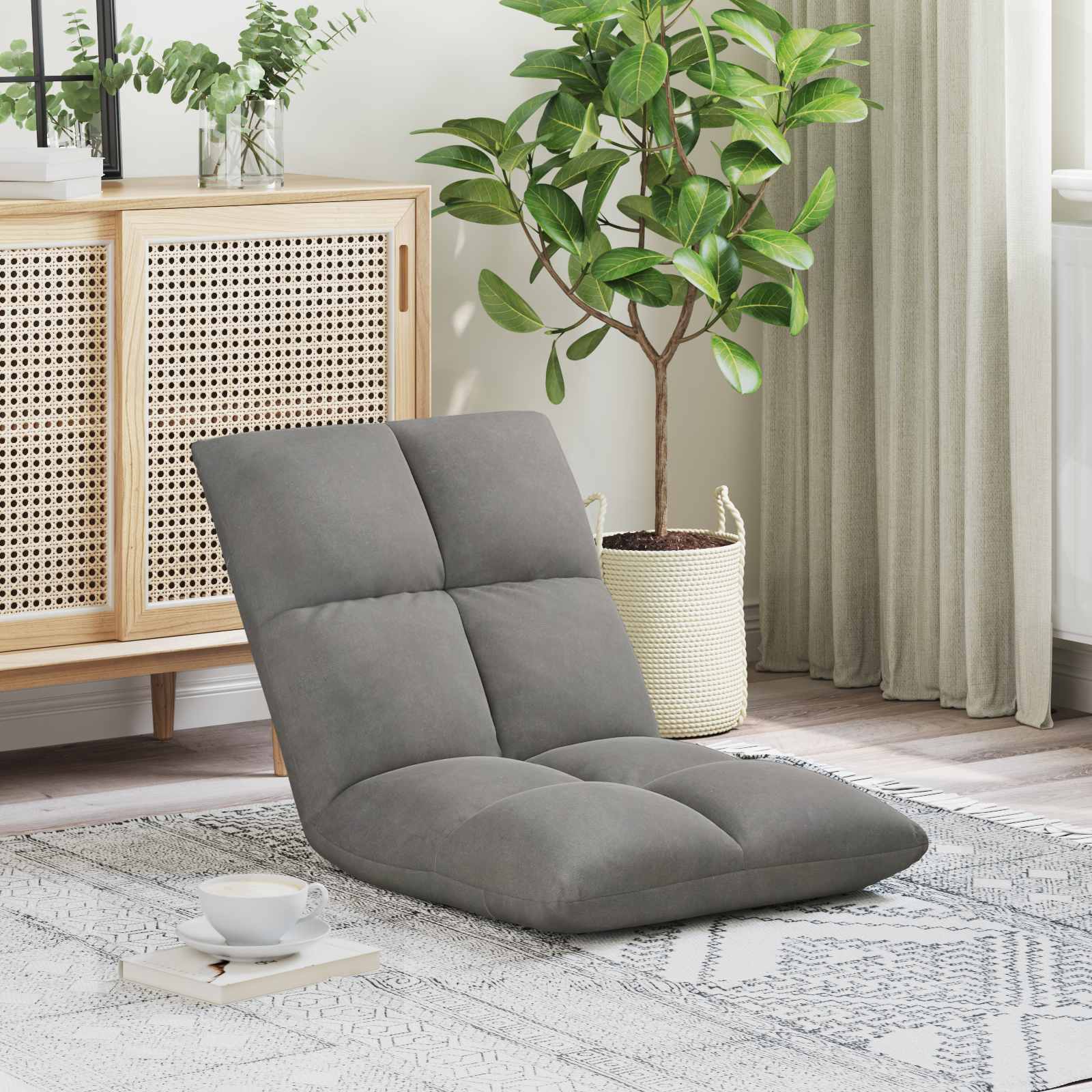 Verstelbare vlo stoelen Lichtgrijs