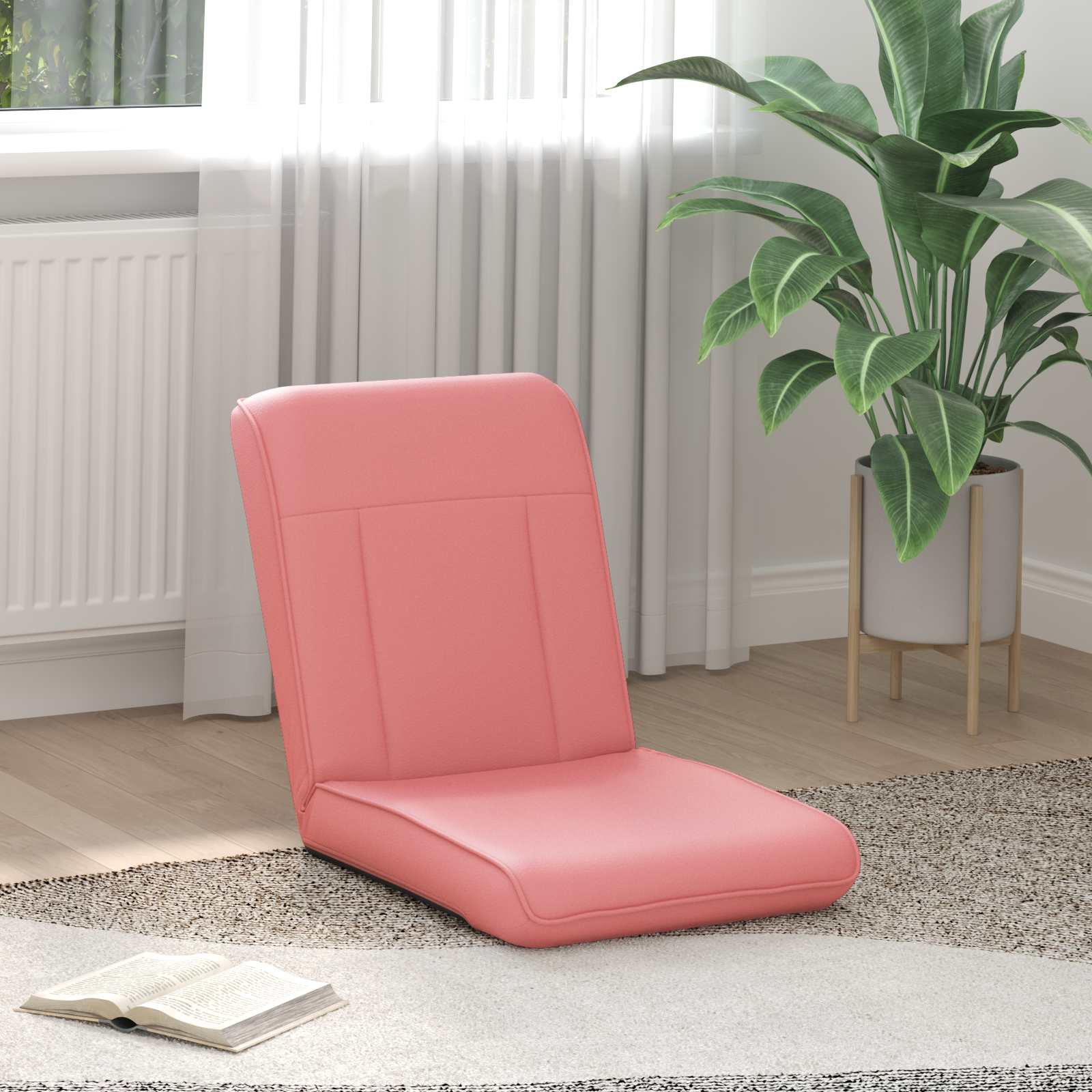Vloerstoel Roze 50 x 73 x 60 cm Nep Leer