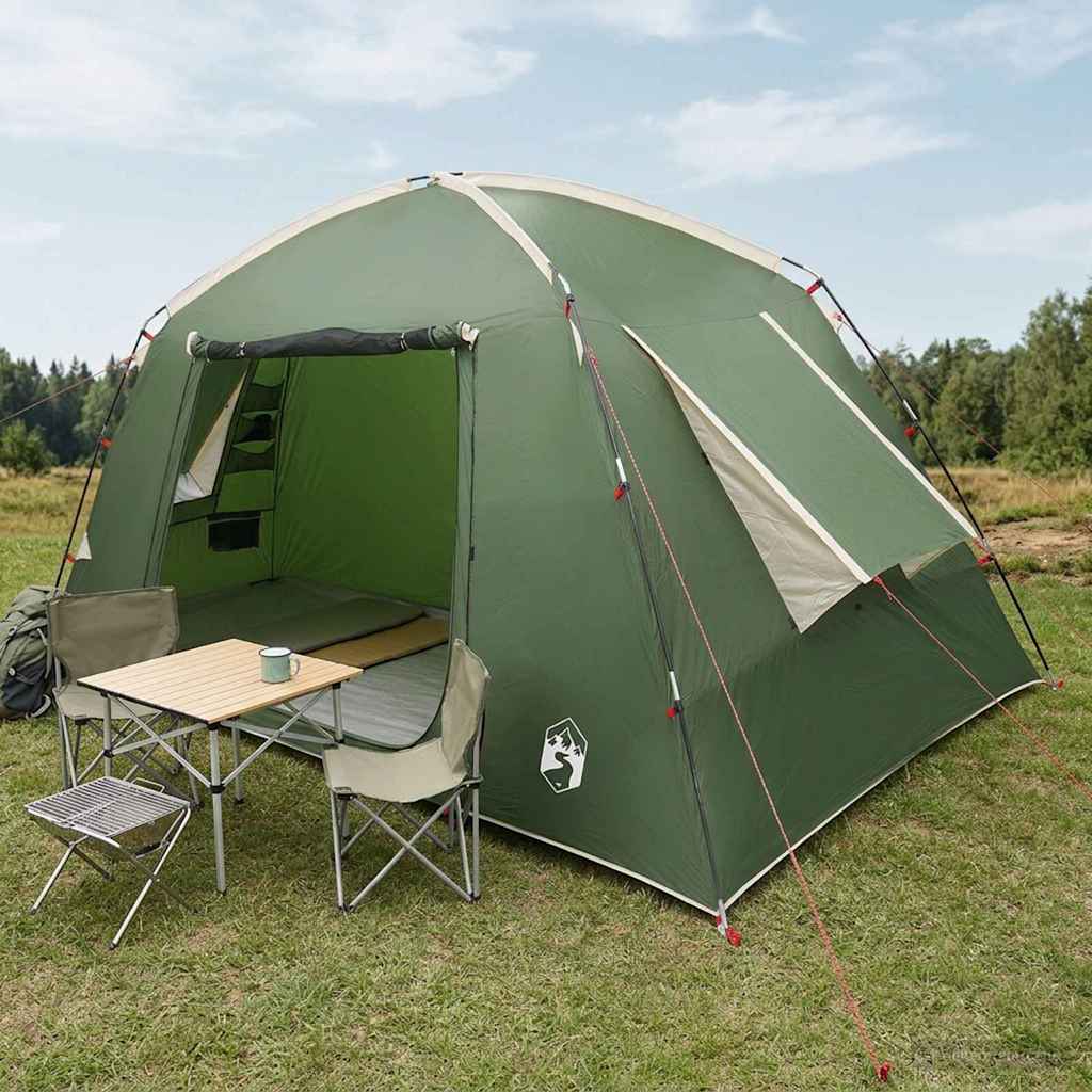 Huisje Tent met dak Groen 300 x 210 x 156 cm Polyester