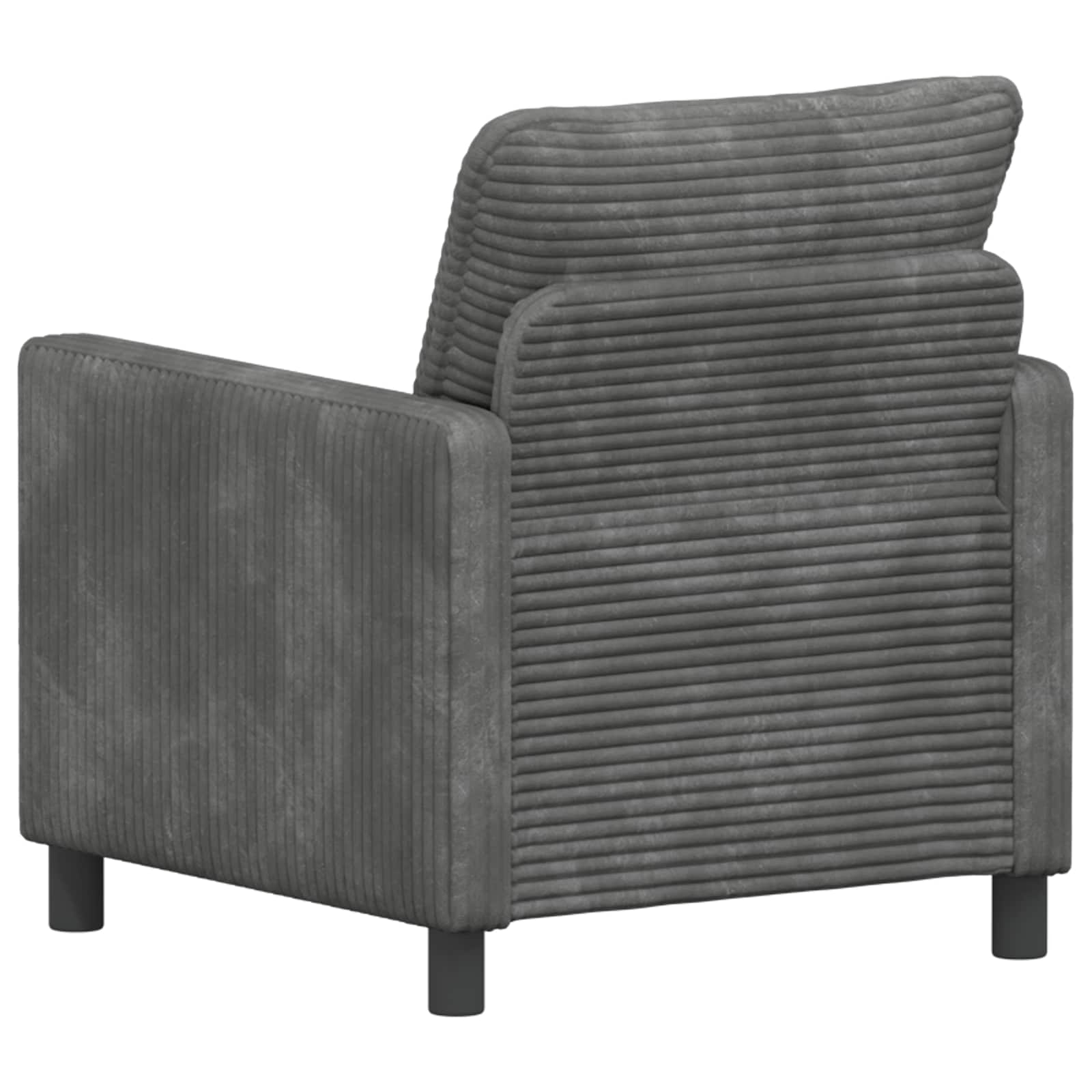 Bank Lichtgrijs 76 x 81 x 87,5 cm Polyester – afbeelding 5
