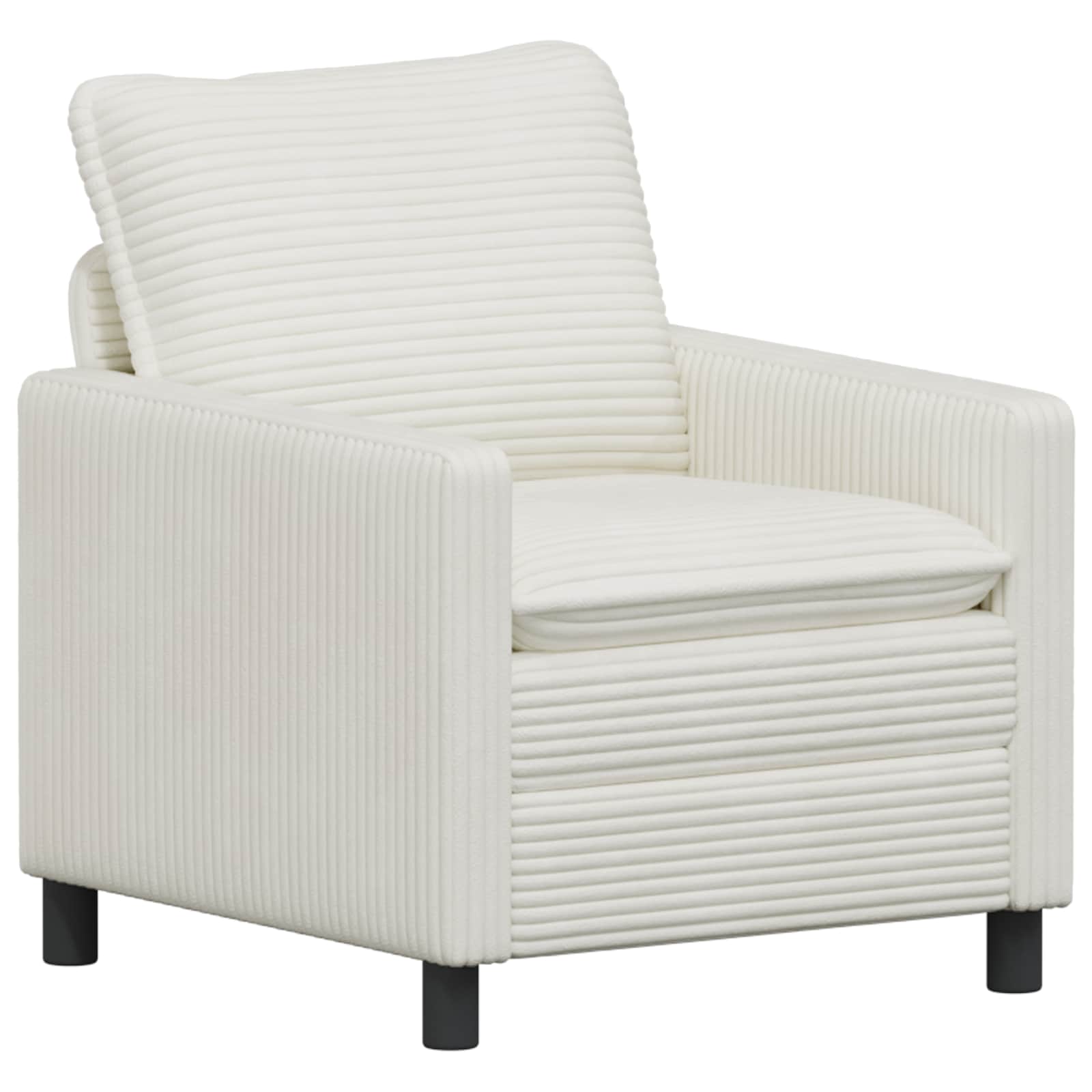 Bank Crèmekleurig 76 x 81 x 87,5 cm Polyester – afbeelding 2