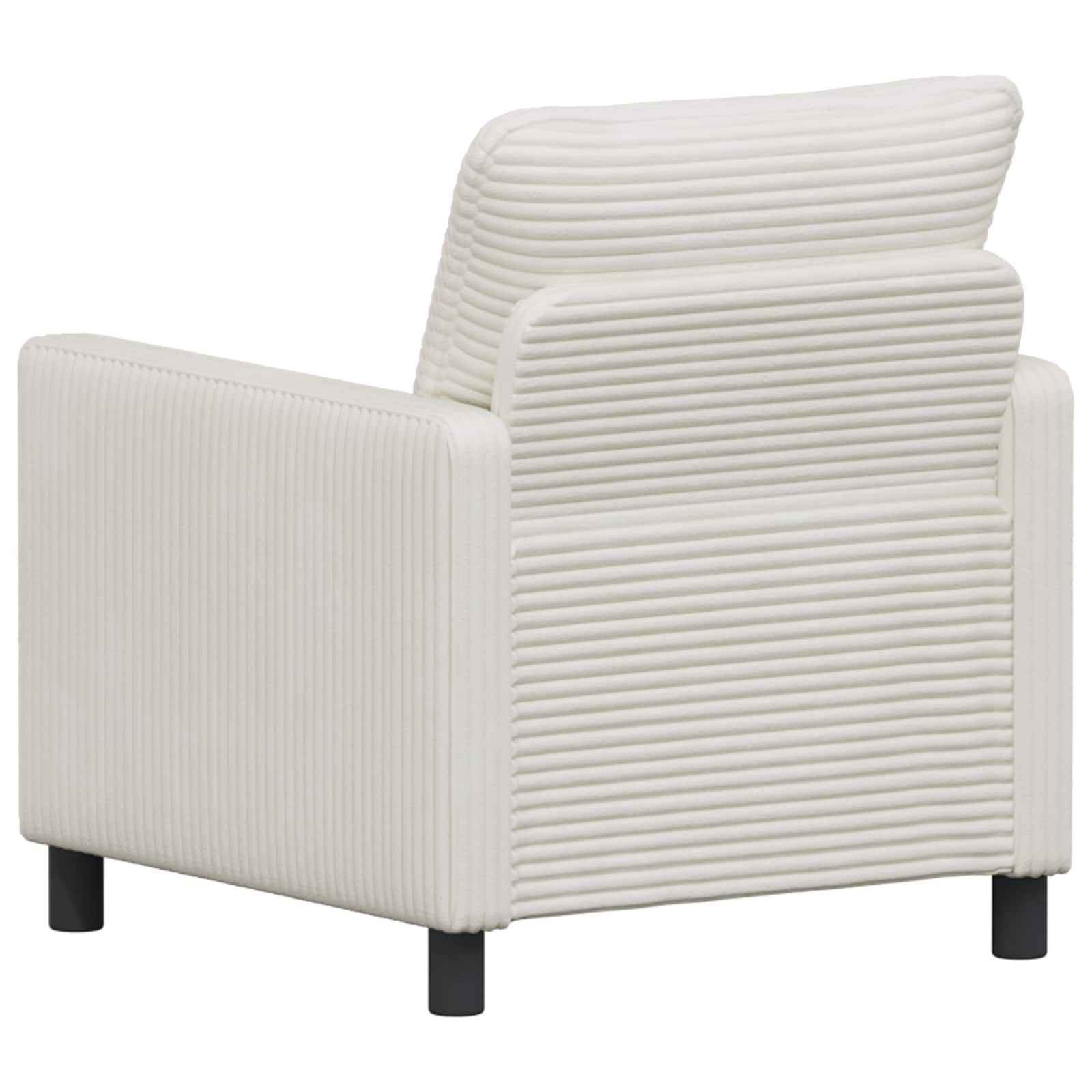 Bank Crèmekleurig 76 x 81 x 87,5 cm Polyester – afbeelding 5