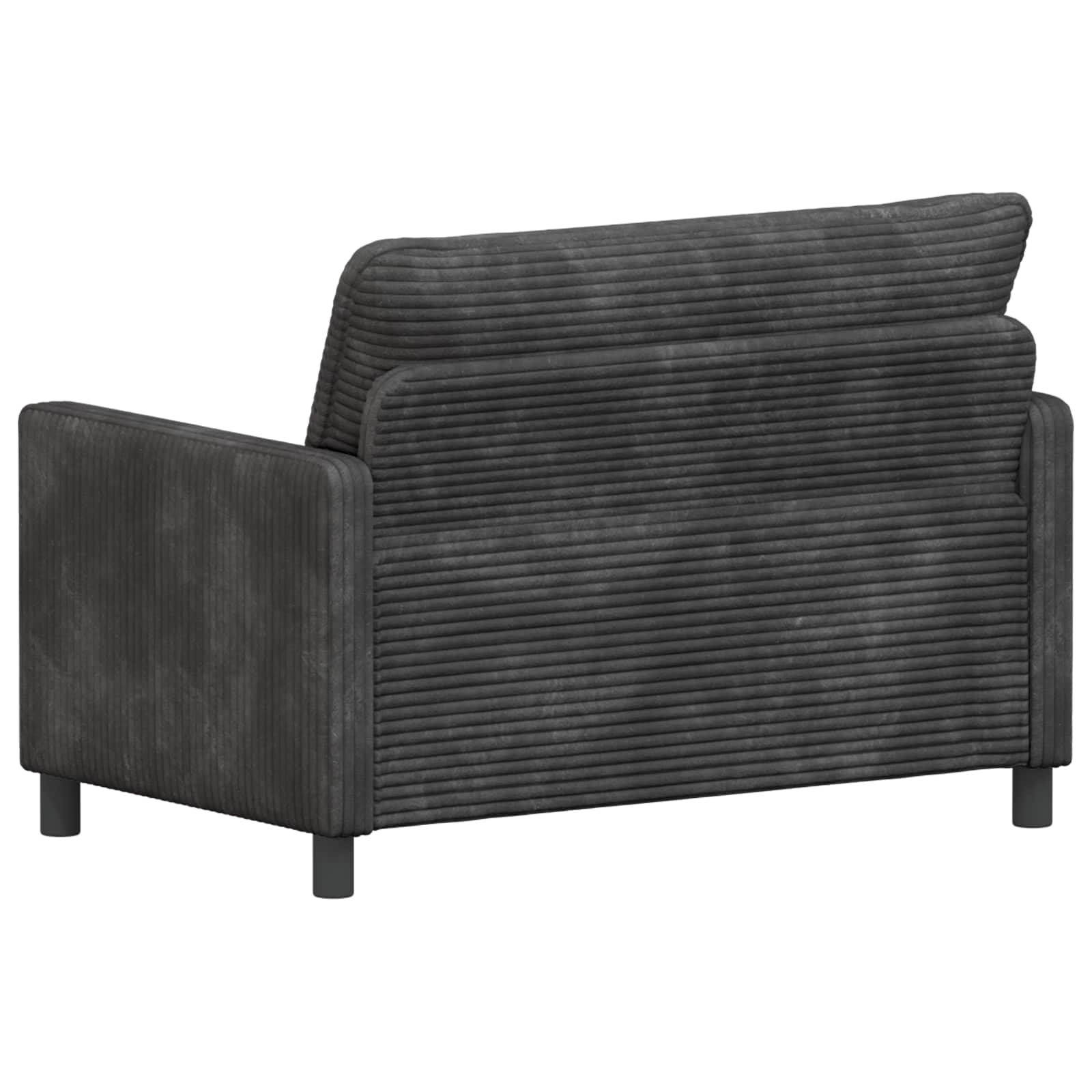 Bank Donkergrijs 126 x 81 x 87,5 cm Polyester – afbeelding 5