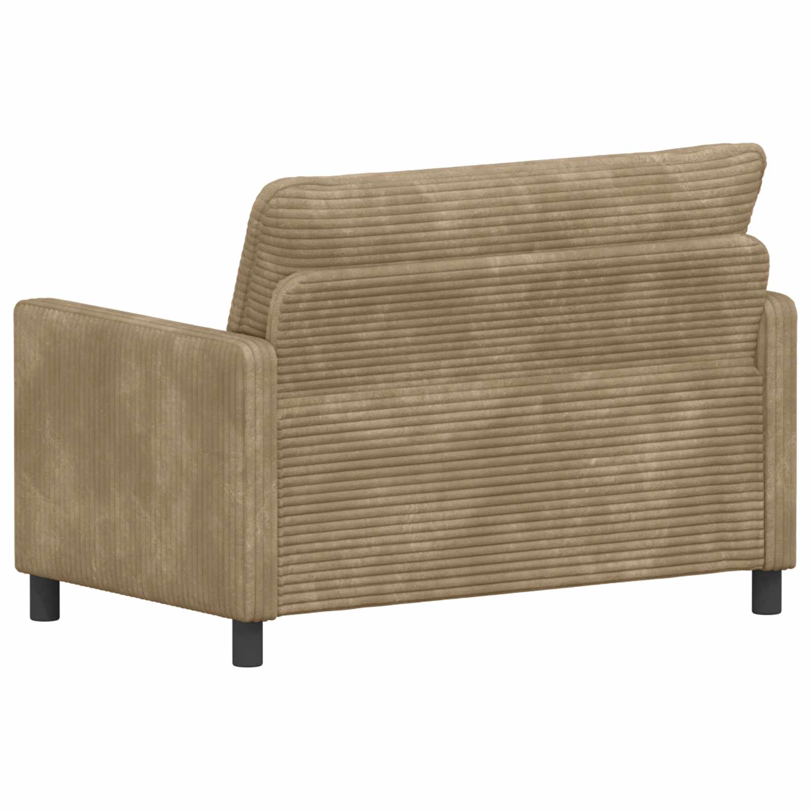 Bank Taupe 126 x 81 x 87,5 cm Polyester – afbeelding 5