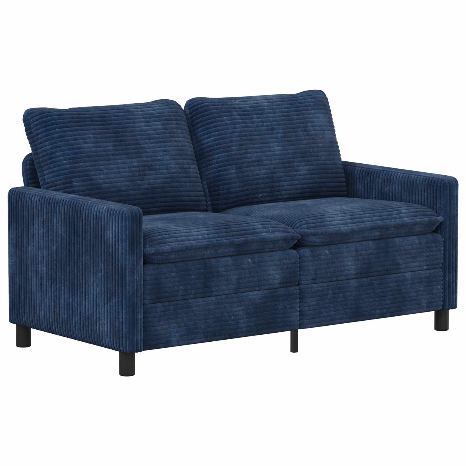 Bank Marineblauw 156 x 81 x 87,5 cm Polyester – afbeelding 2
