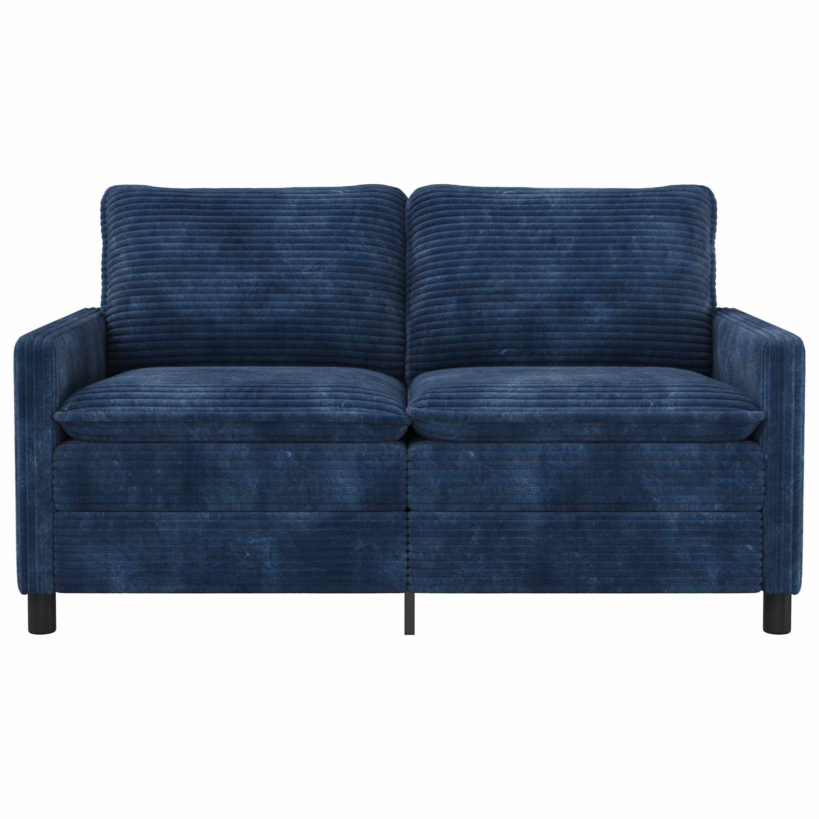 Bank Marineblauw 156 x 81 x 87,5 cm Polyester – afbeelding 3