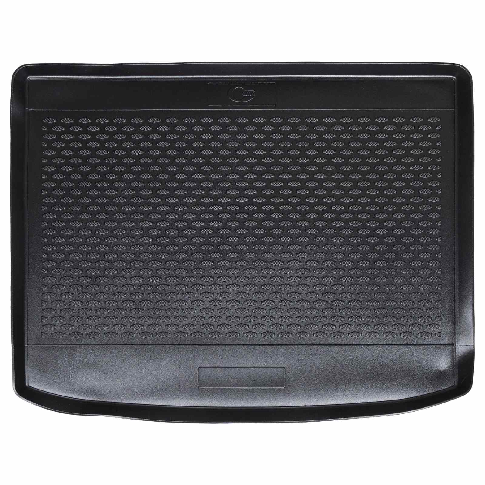 Kofferbakmat Zwart geschikt voor VW TIGUAN 2007-2016 Rubber