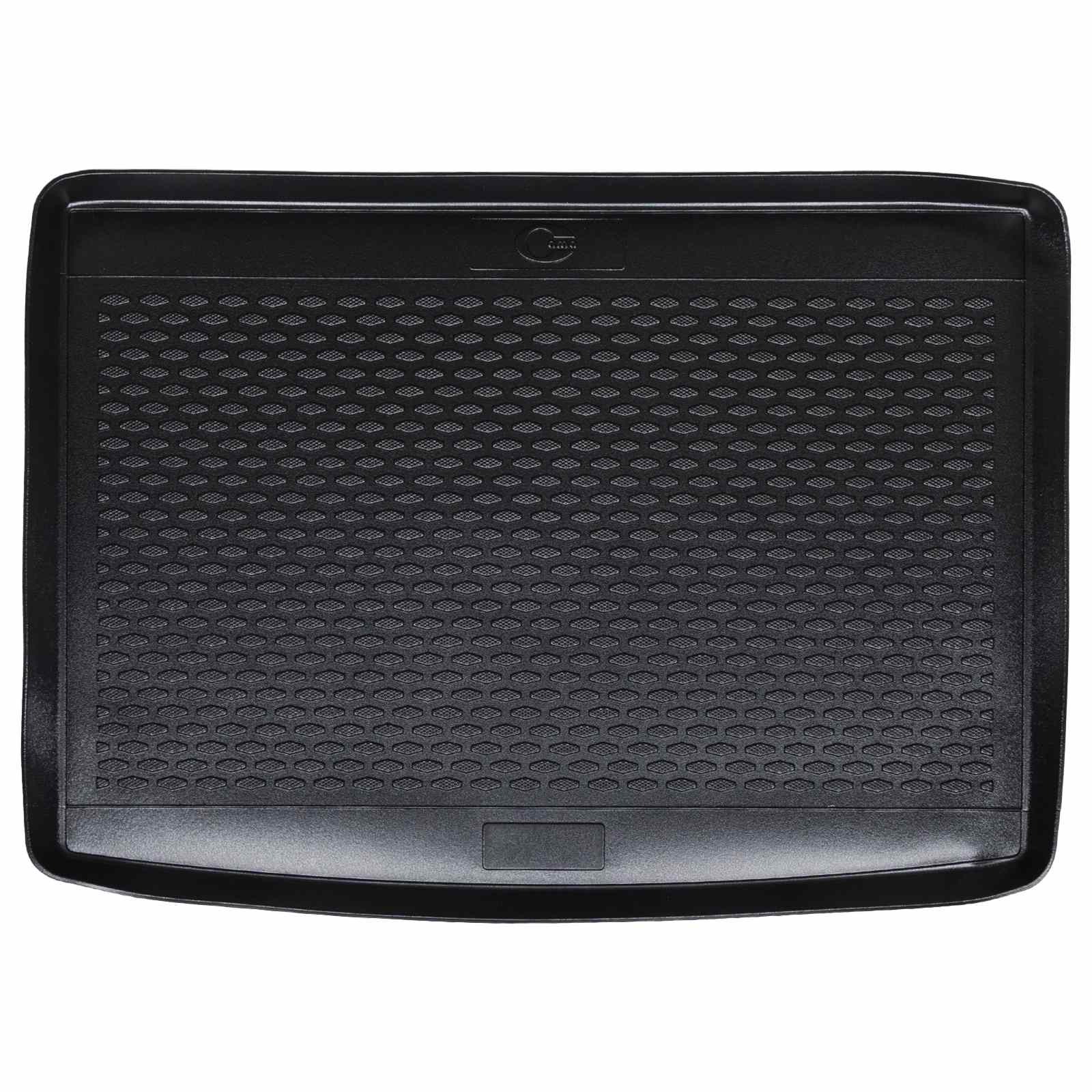 Kofferbakmat Zwart geschikt voor VW GOLF SPORTSVAN 2014- Rubber