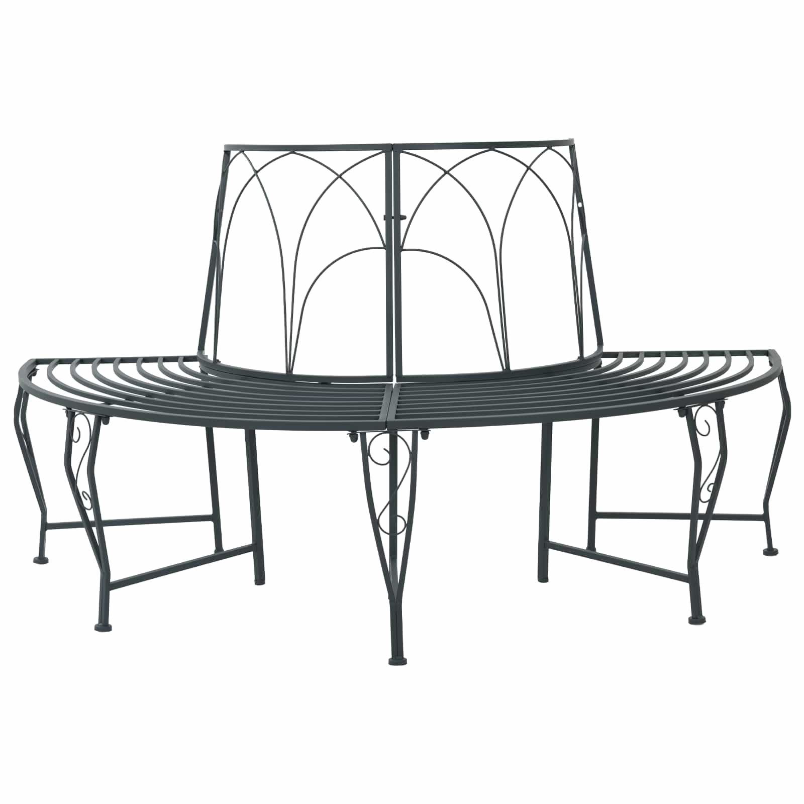 Boom bank 4-Aantal zitplaatsen 160 x 80 x 89 cm Staal