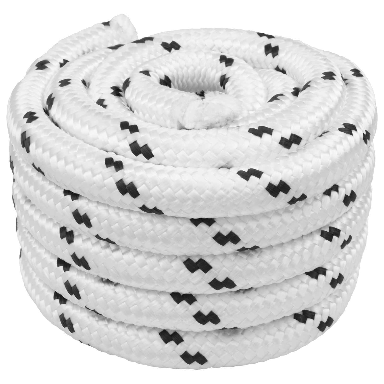 Boottouw Wit 25 m Polyester