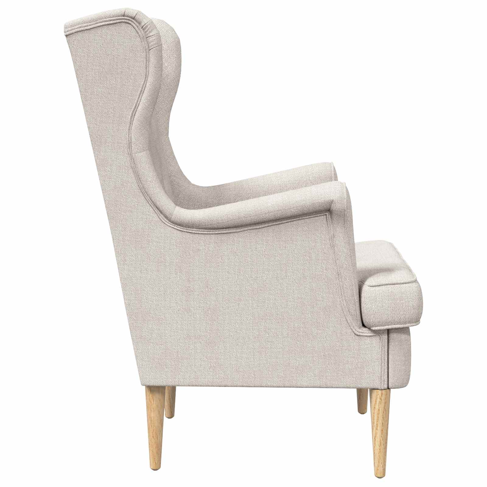 Fauteuil Crèmekleurig ARES – afbeelding 5