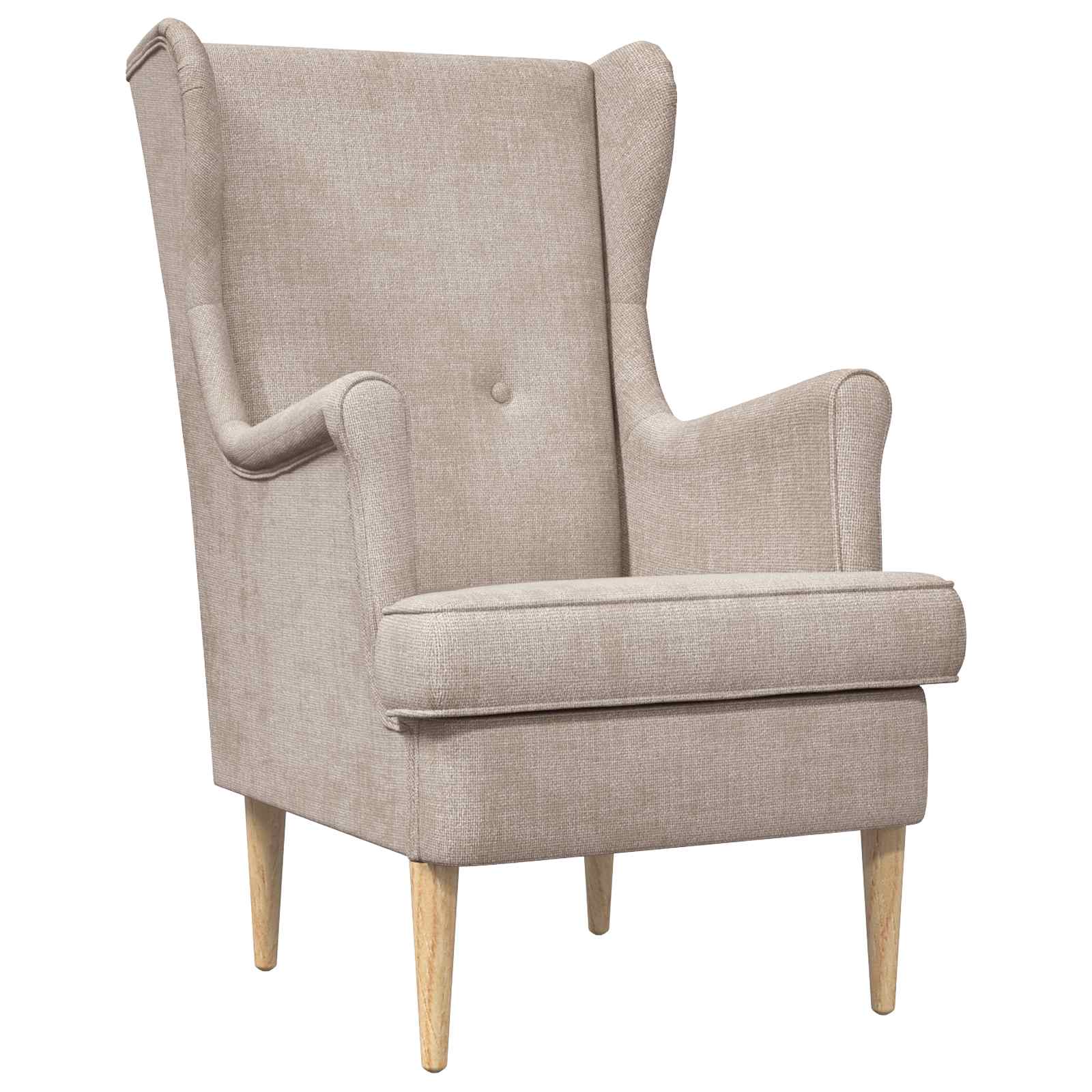 Fauteuil Beige ARES – afbeelding 2
