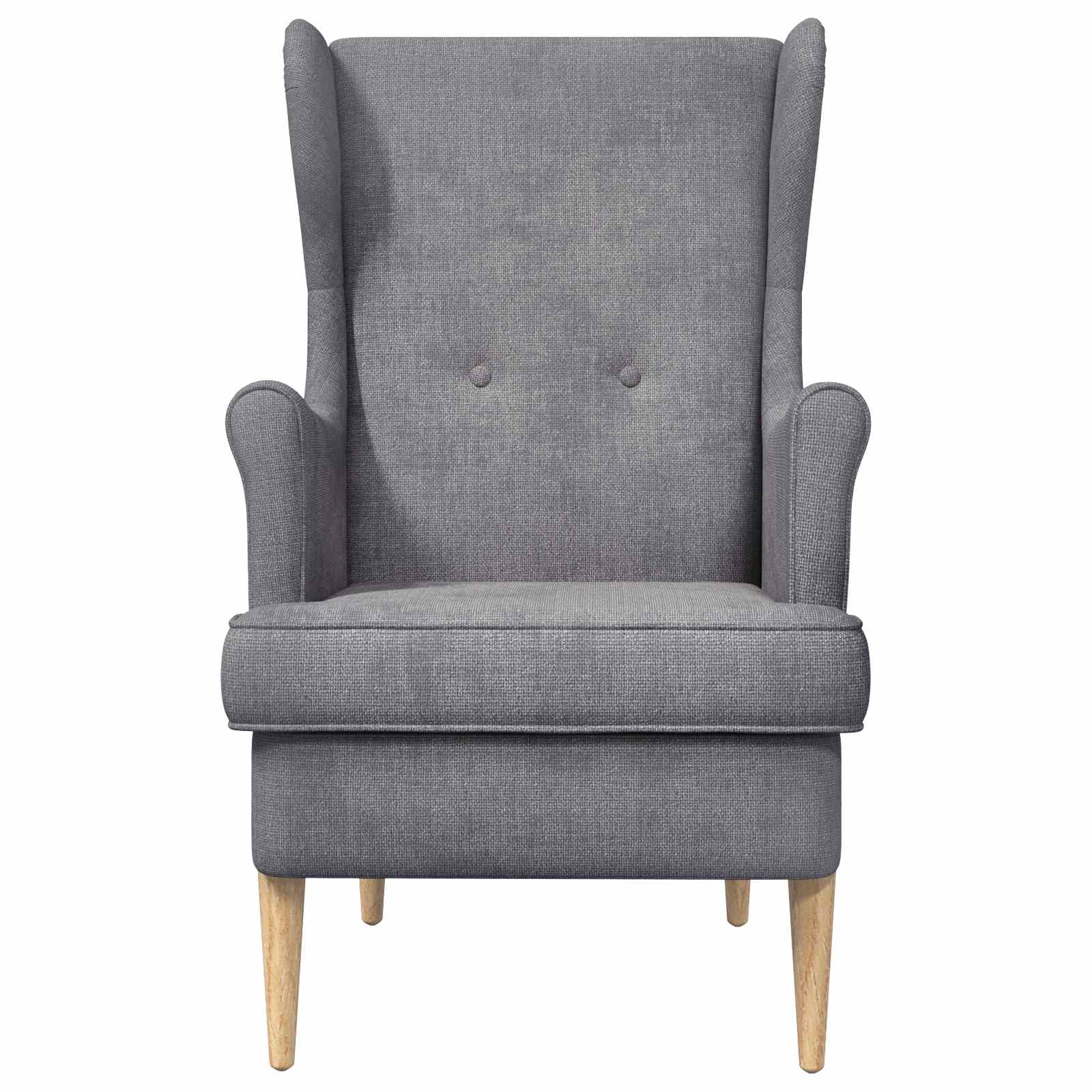 Fauteuil Lichtgrijs ARES – afbeelding 4