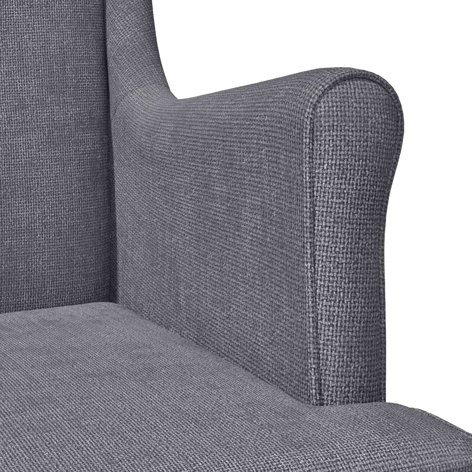 Fauteuil Lichtgrijs ARES – afbeelding 7