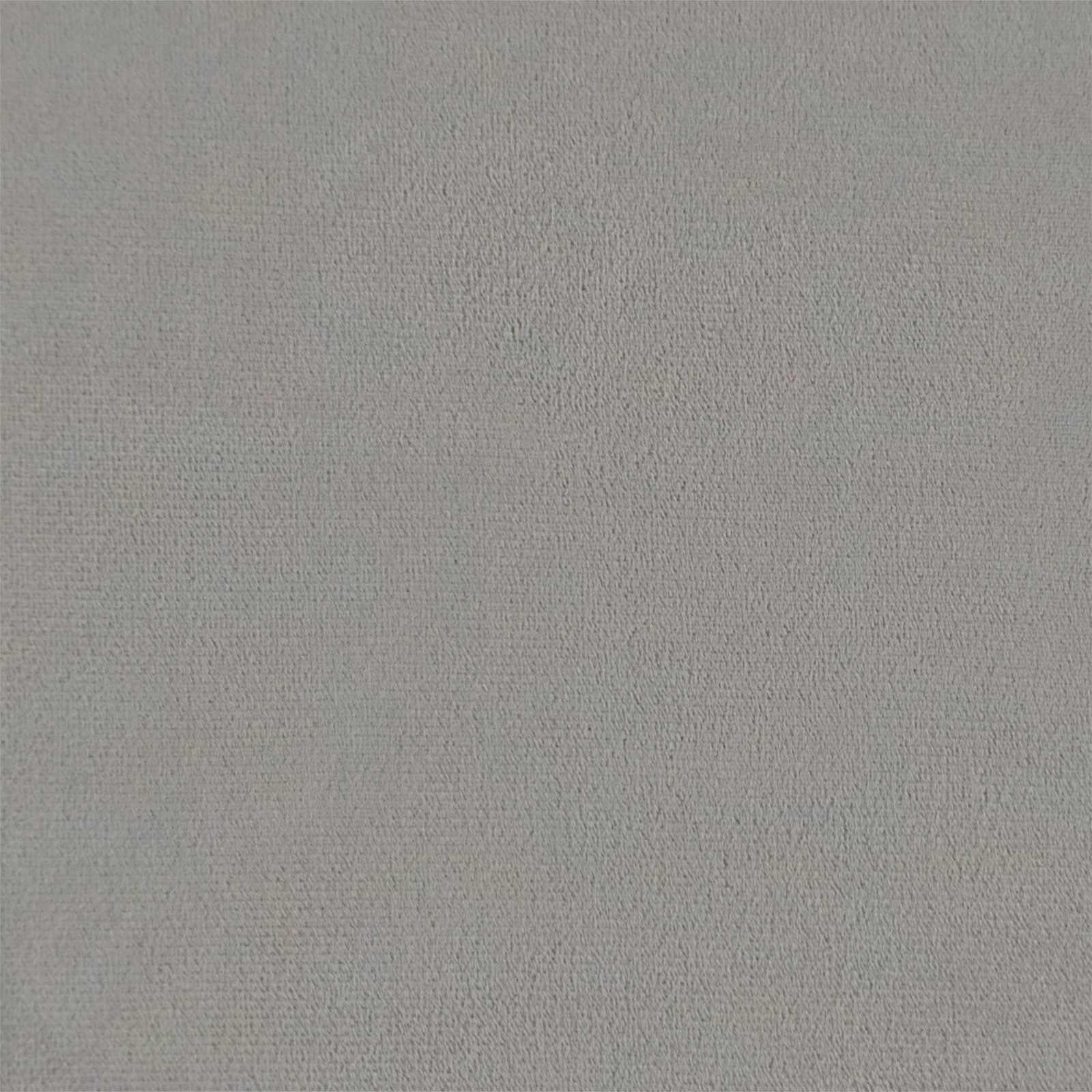 Voetenbank Lichtgrijs 55 x 35 x 41 cm Fluweel – afbeelding 6