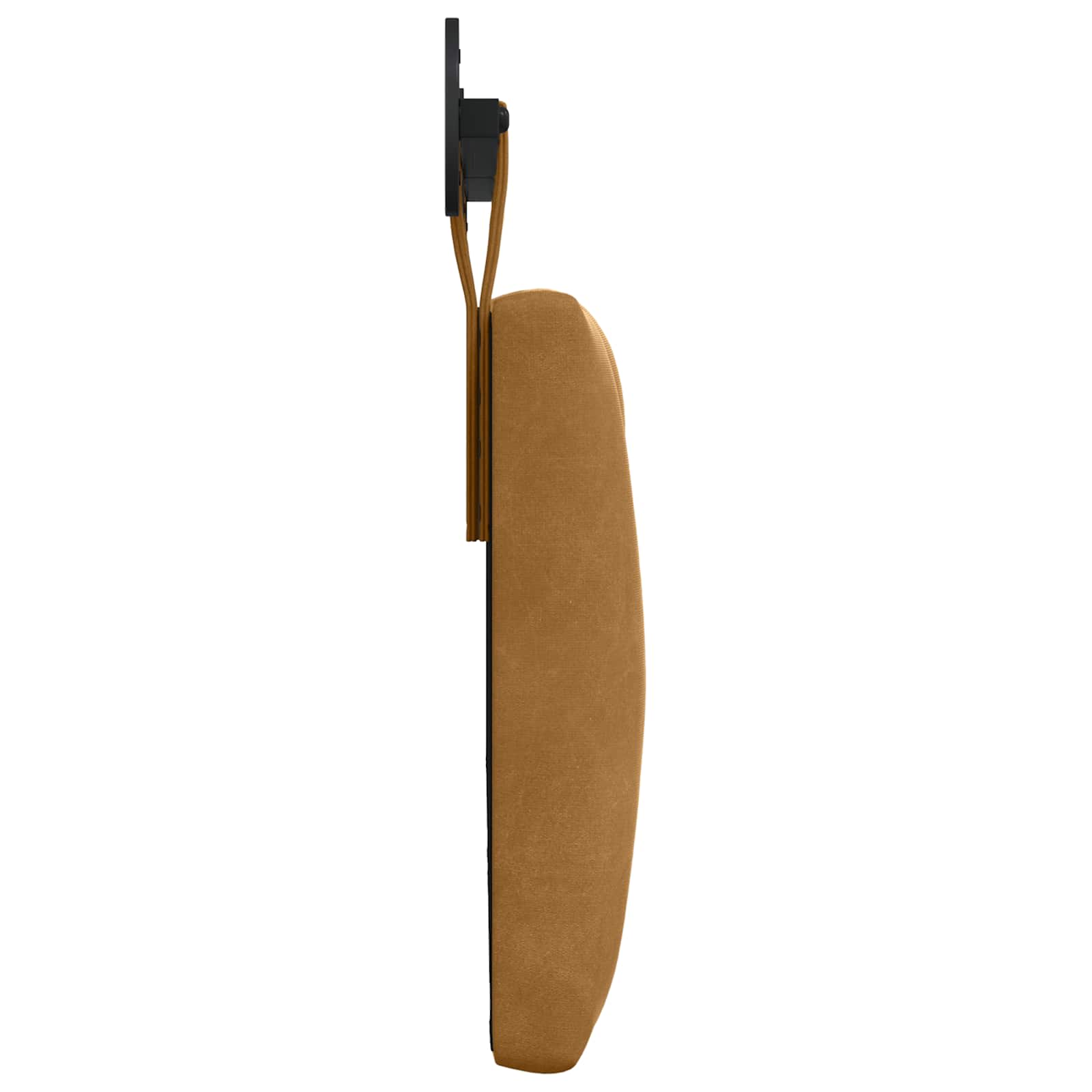 Hangend hoofdbord Met LED-verlichting Bruin Fluweel – afbeelding 6