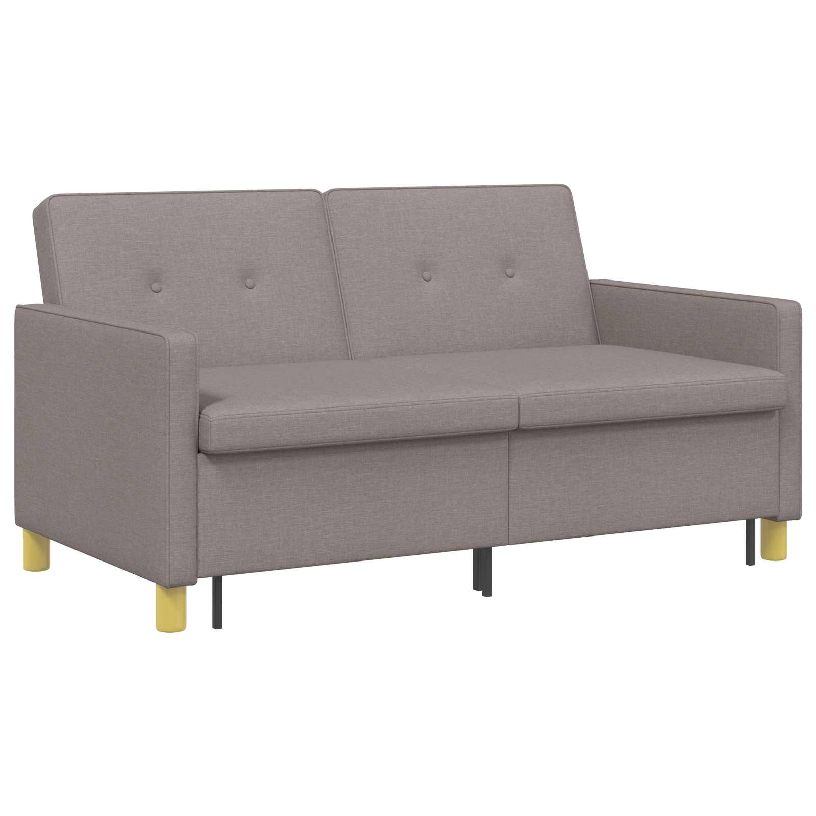 Uittrekbare Slaapbank Taupe Stof – afbeelding 5