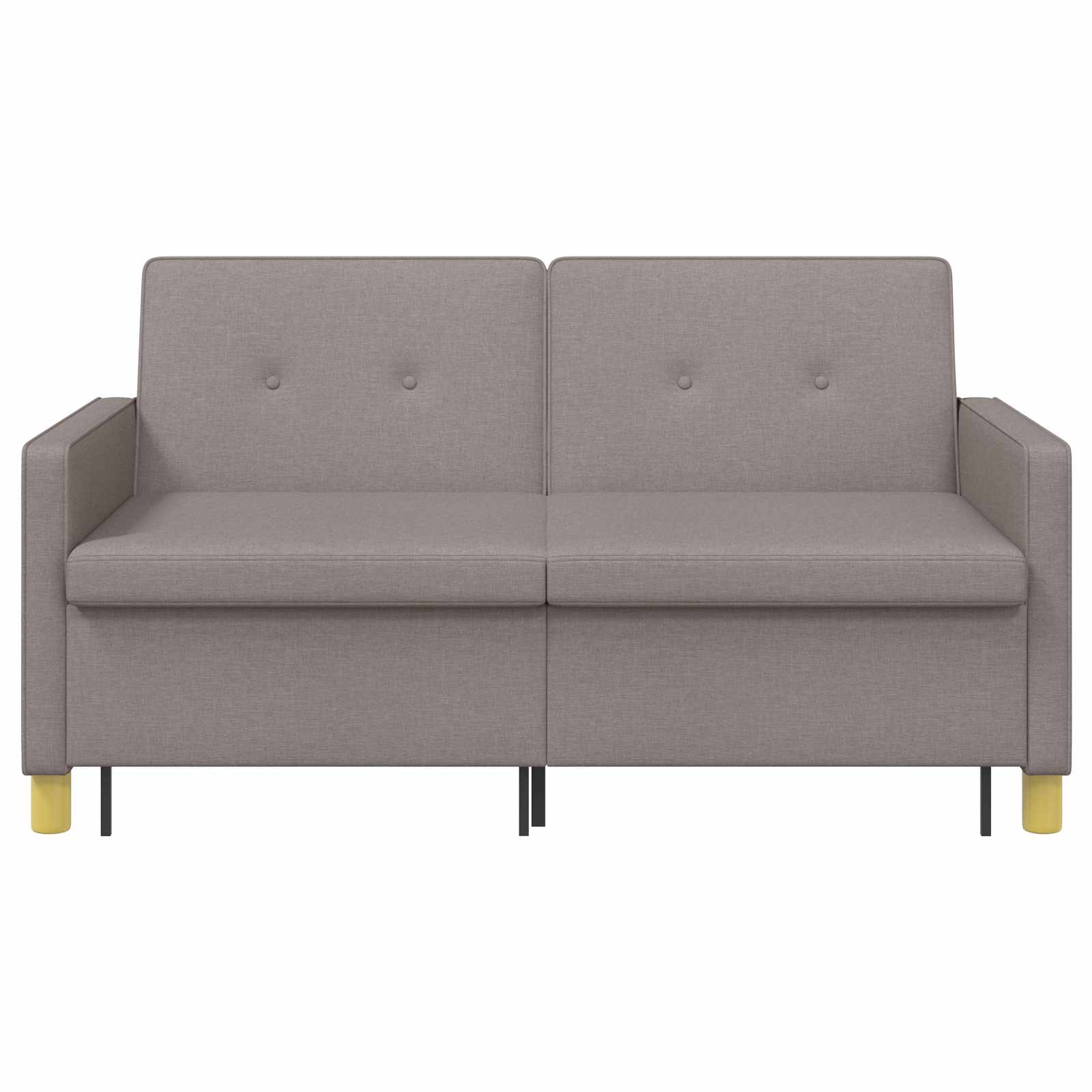 Uittrekbare Slaapbank Taupe Stof – afbeelding 7