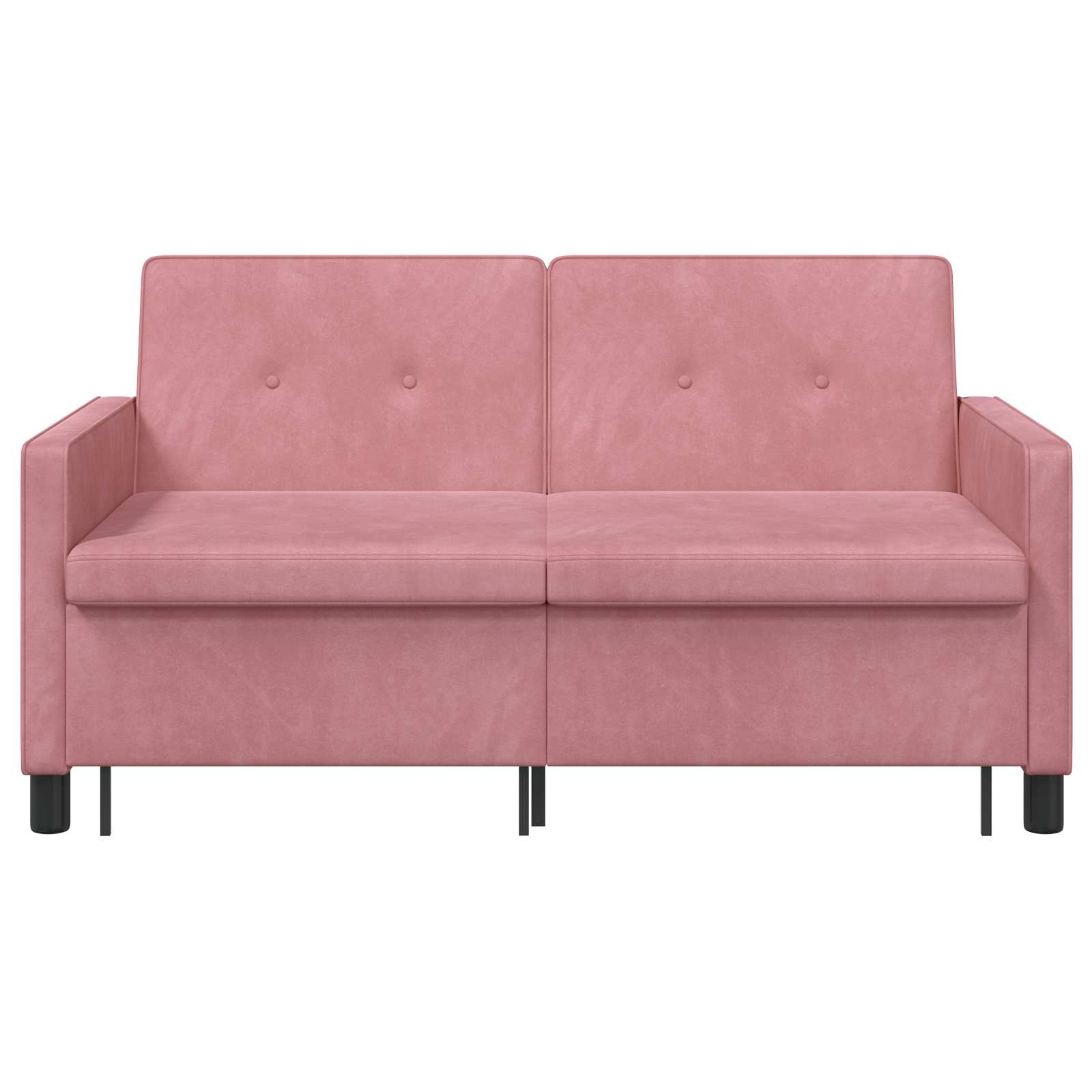 Slaapbank Roze Stof – afbeelding 7