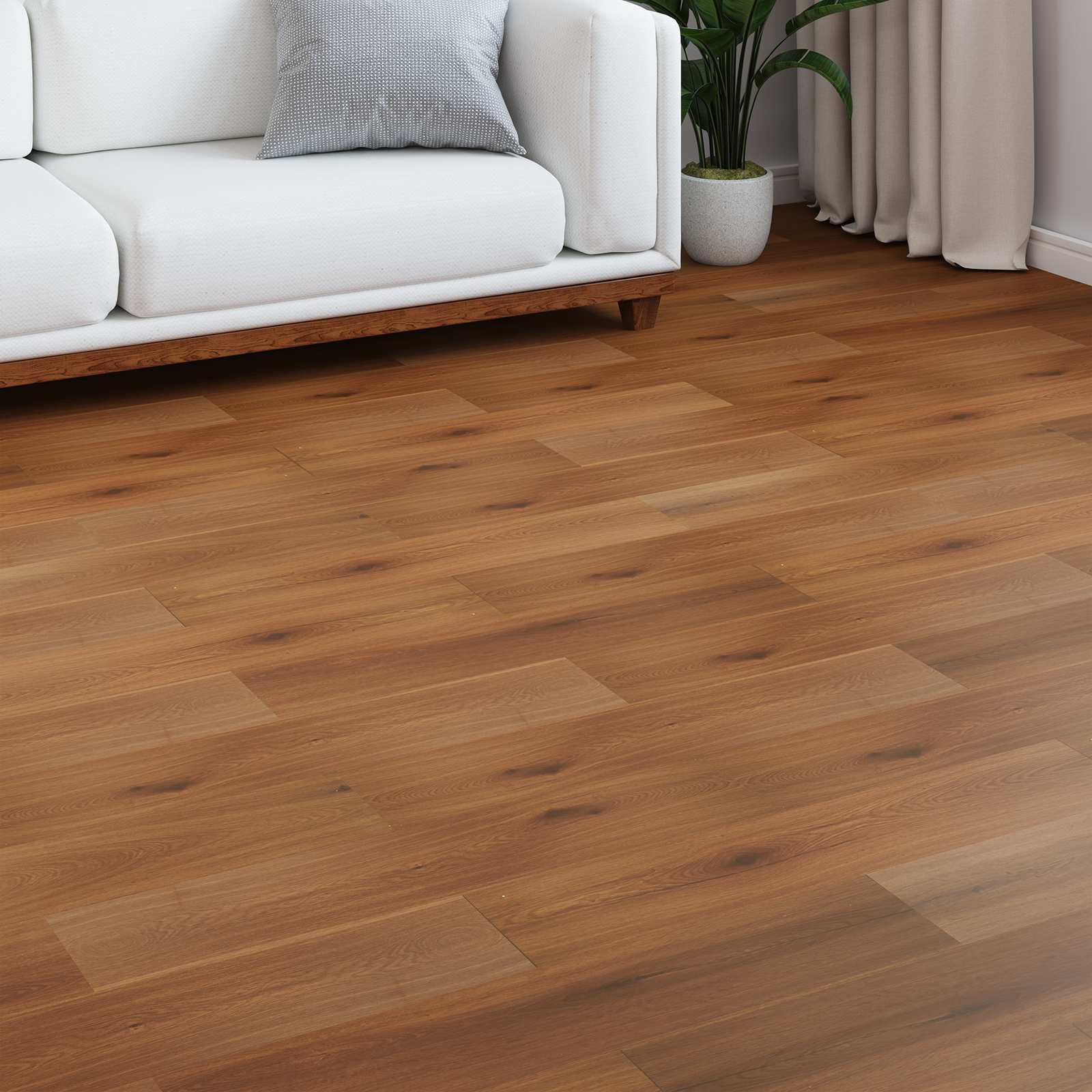 Laminaatvloer 5 pcs Goud Geel 101 x 20 x 0,8 cm Bewerkt hout