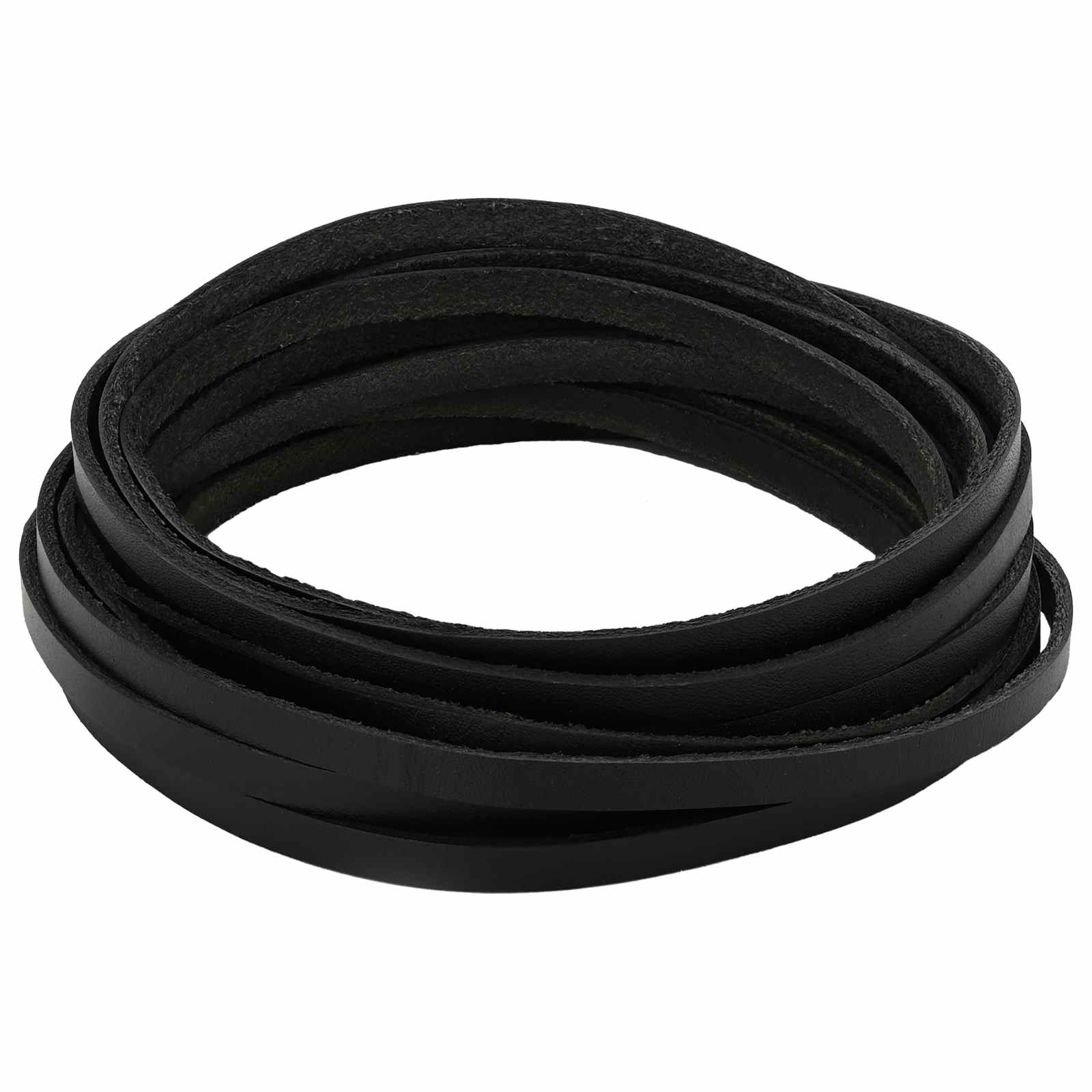 Leren Strap Zwart 500 x 0,5 cm Leer
