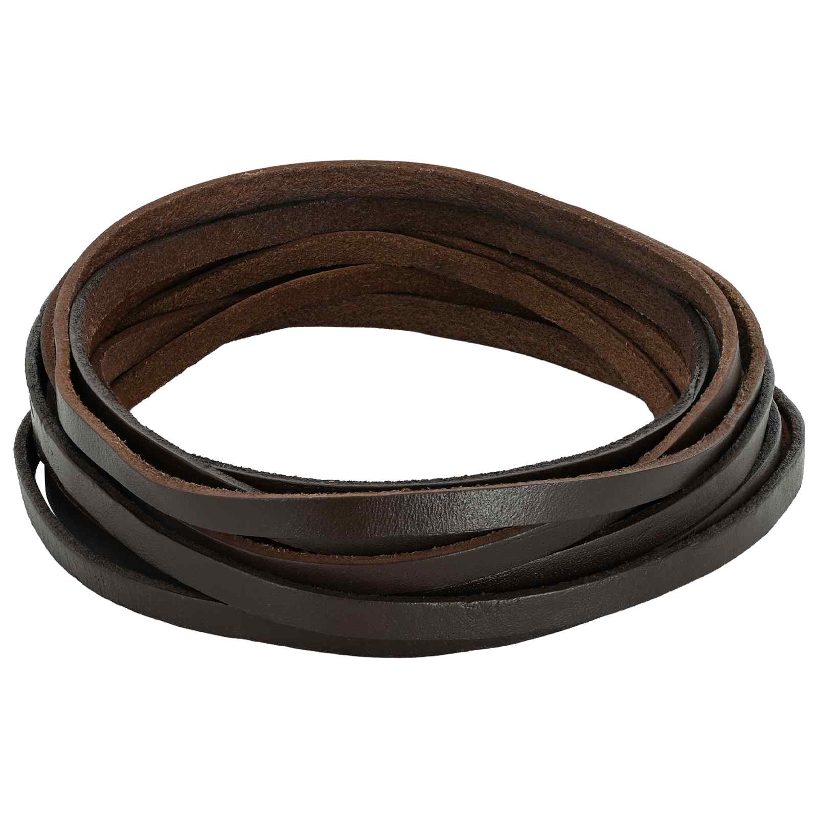 Leren Strap Donkerbruin 200 x 0,8 cm Leer