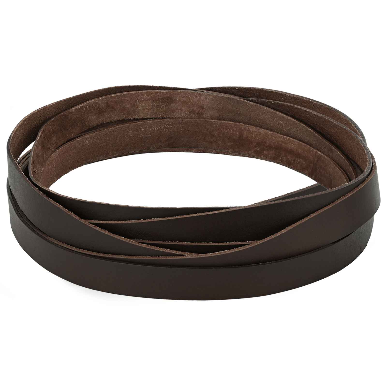 Leren Strap Donkerbruin 1000 x 2 cm Leer