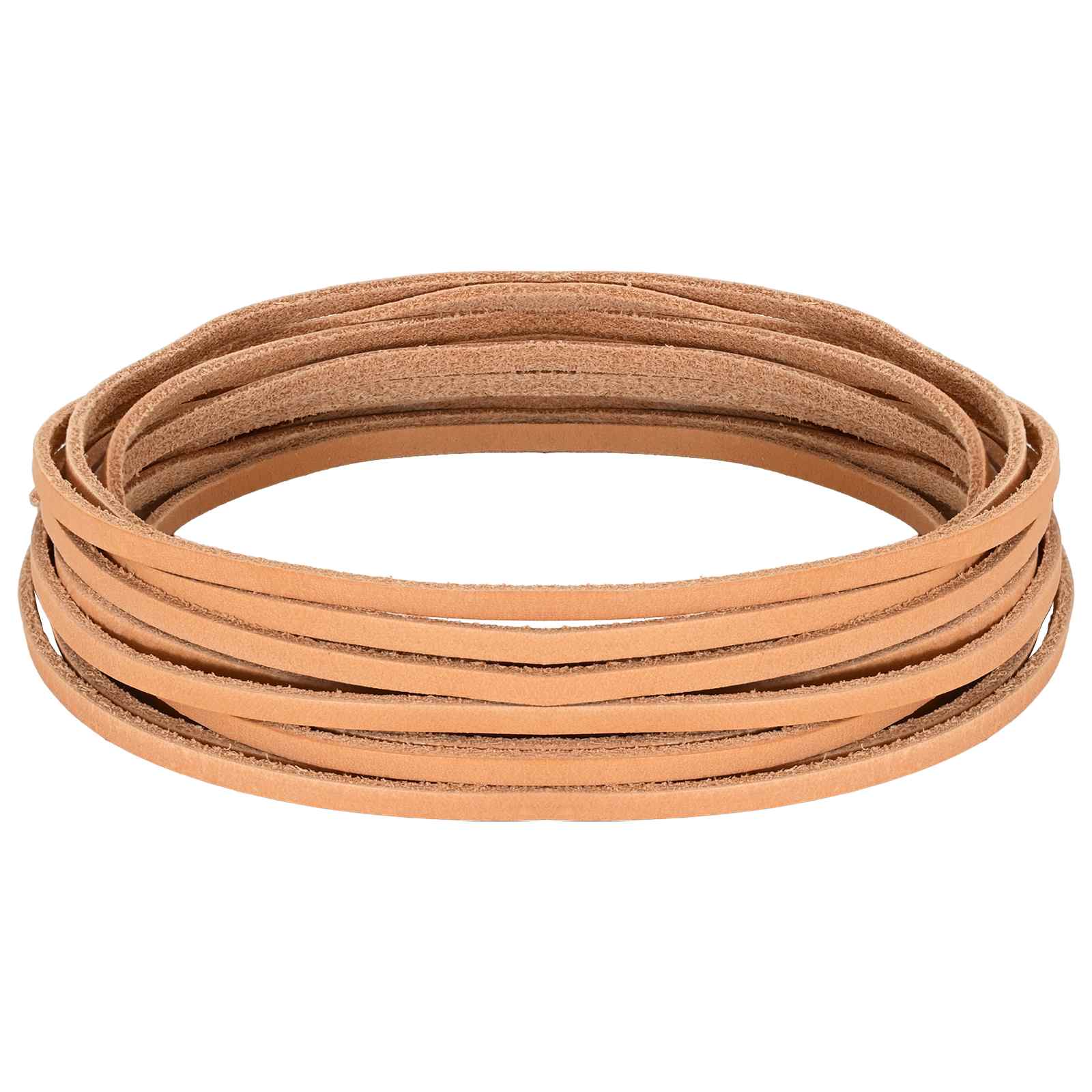 Leren Strap Licht Bruin 500 x 0,3 cm Leer