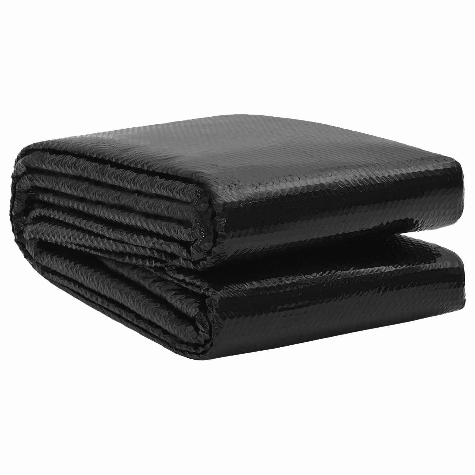 Zwembadbedekking Extra Zwaar Zwart 732 x 366 cm PE – afbeelding 2