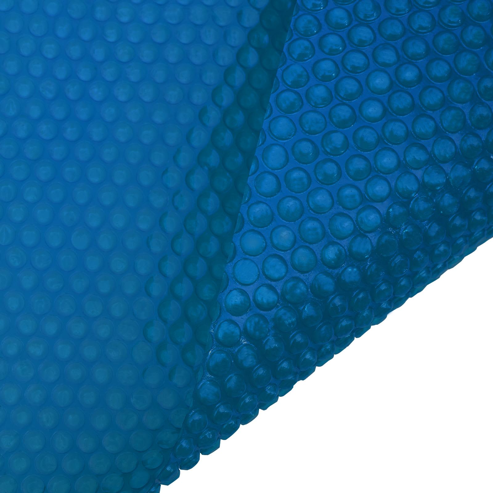 Zwembadbedekking Extra Zwaar Blauw 488 cm PE – afbeelding 4