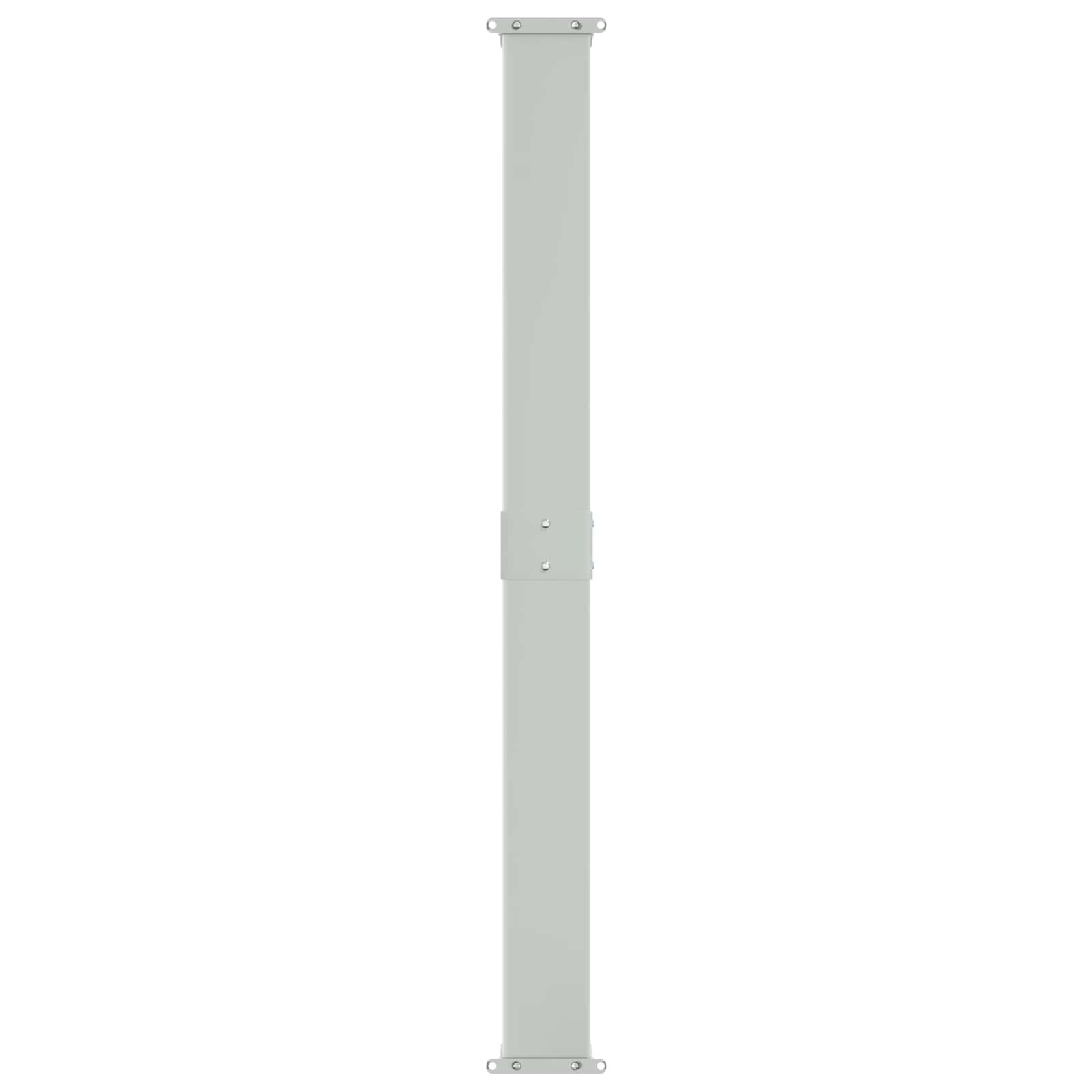 Uittrekbaar Zijscherm Antracietkleurig 600 x 117 cm Polyester – afbeelding 3