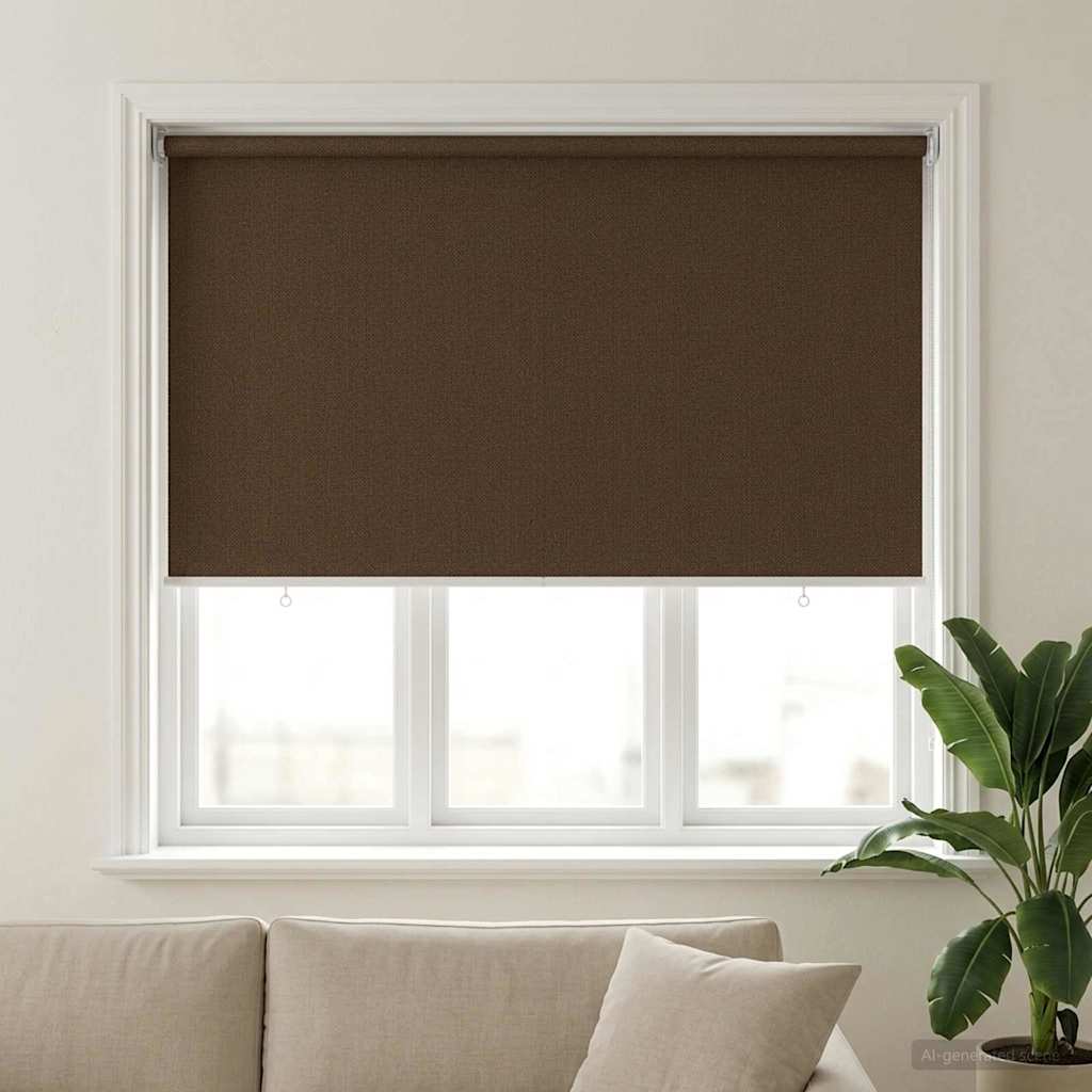 Buitenrolgordijn 90% UV-blok Bruin 140 x 140 cm HDPE