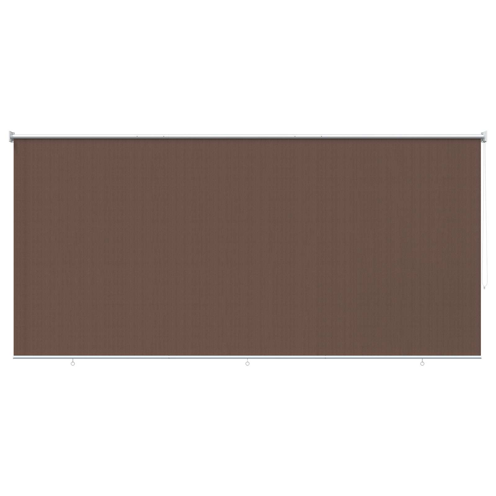 Buitenrolgordijn 90% UV-blok Taupe 300 x 230 cm HDPE – afbeelding 2