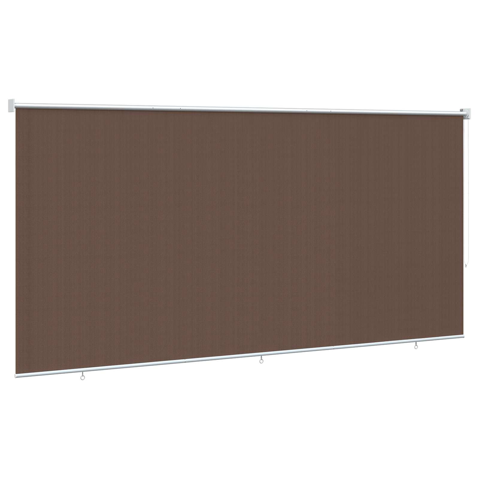 Buitenrolgordijn 90% UV-blok Taupe 300 x 230 cm HDPE – afbeelding 4
