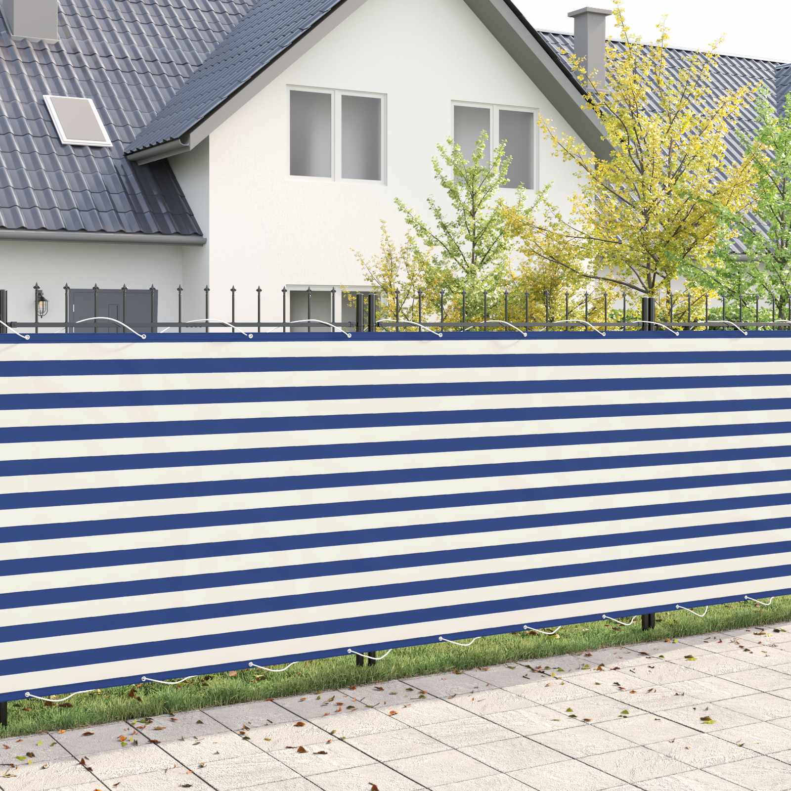 Balkon Privacy Scherm 200 x 1000 cm Stof met PU-coating